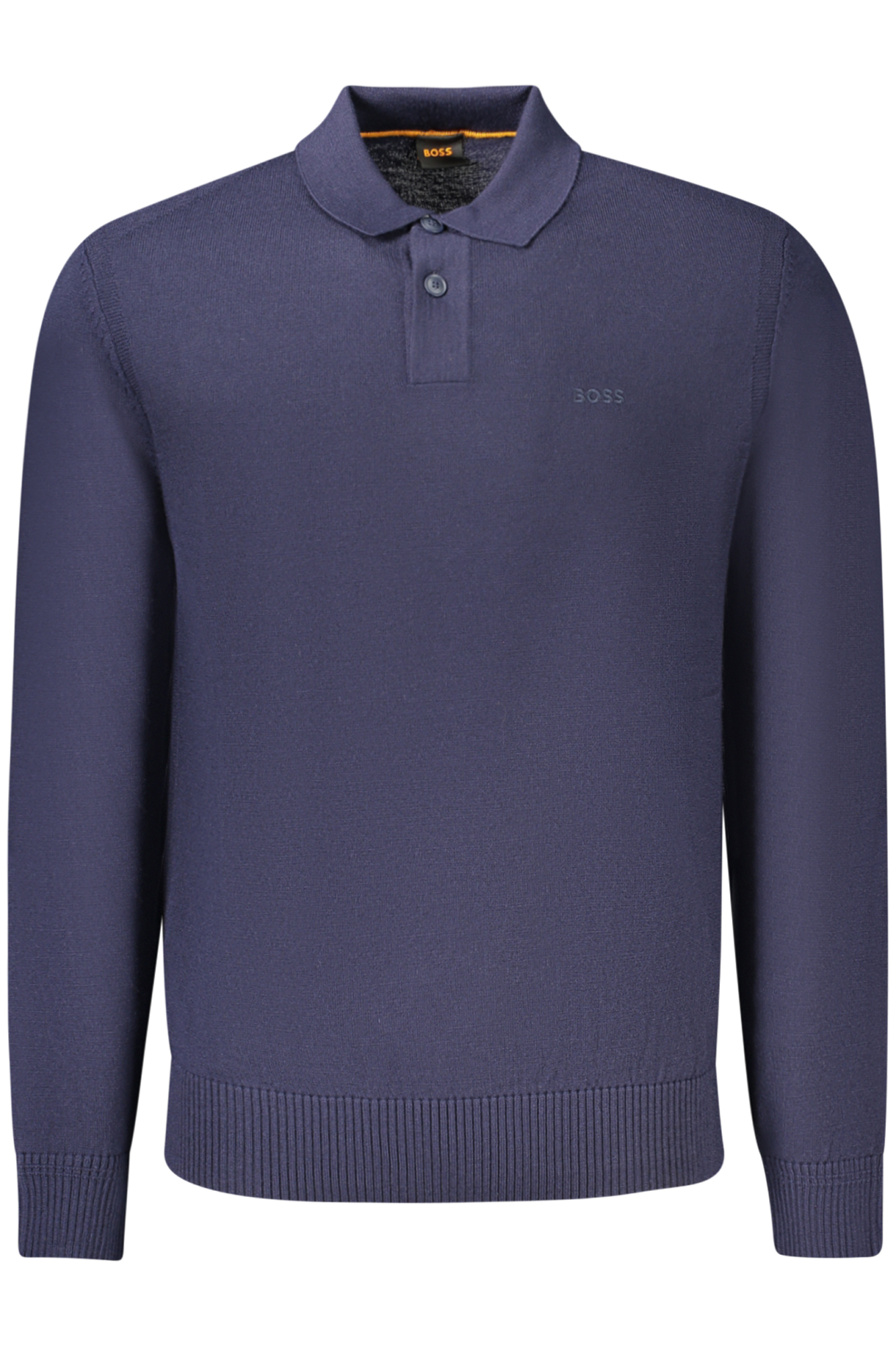 HUGO BOSS MEN SWEATER BLUE HUGO BOSS MEN SWEATER BLUE