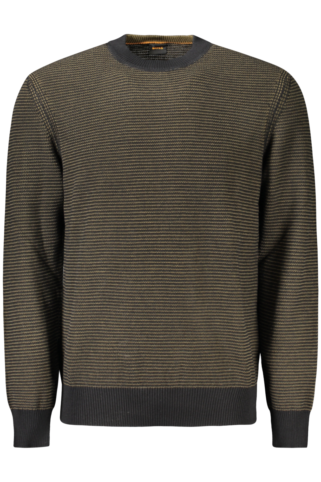 HUGO BOSS MEN BLACK SWEATER HUGO BOSS MEN BLACK SWEATER