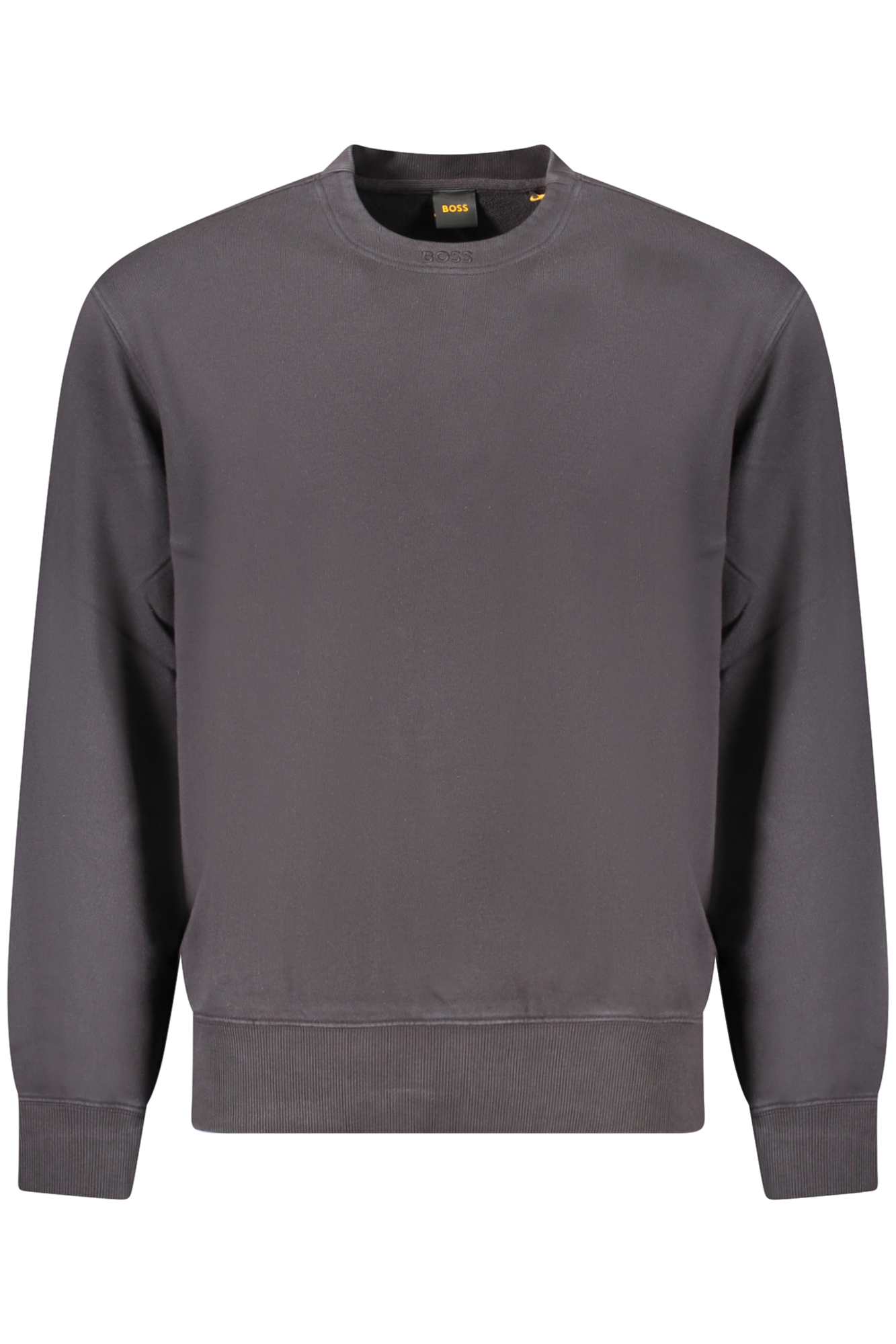 HUGO BOSS MEN BLACK ZIP-UP SWEATSHIRT HUGO BOSS MEN BLACK ZIP-UP SWEATSHIRT