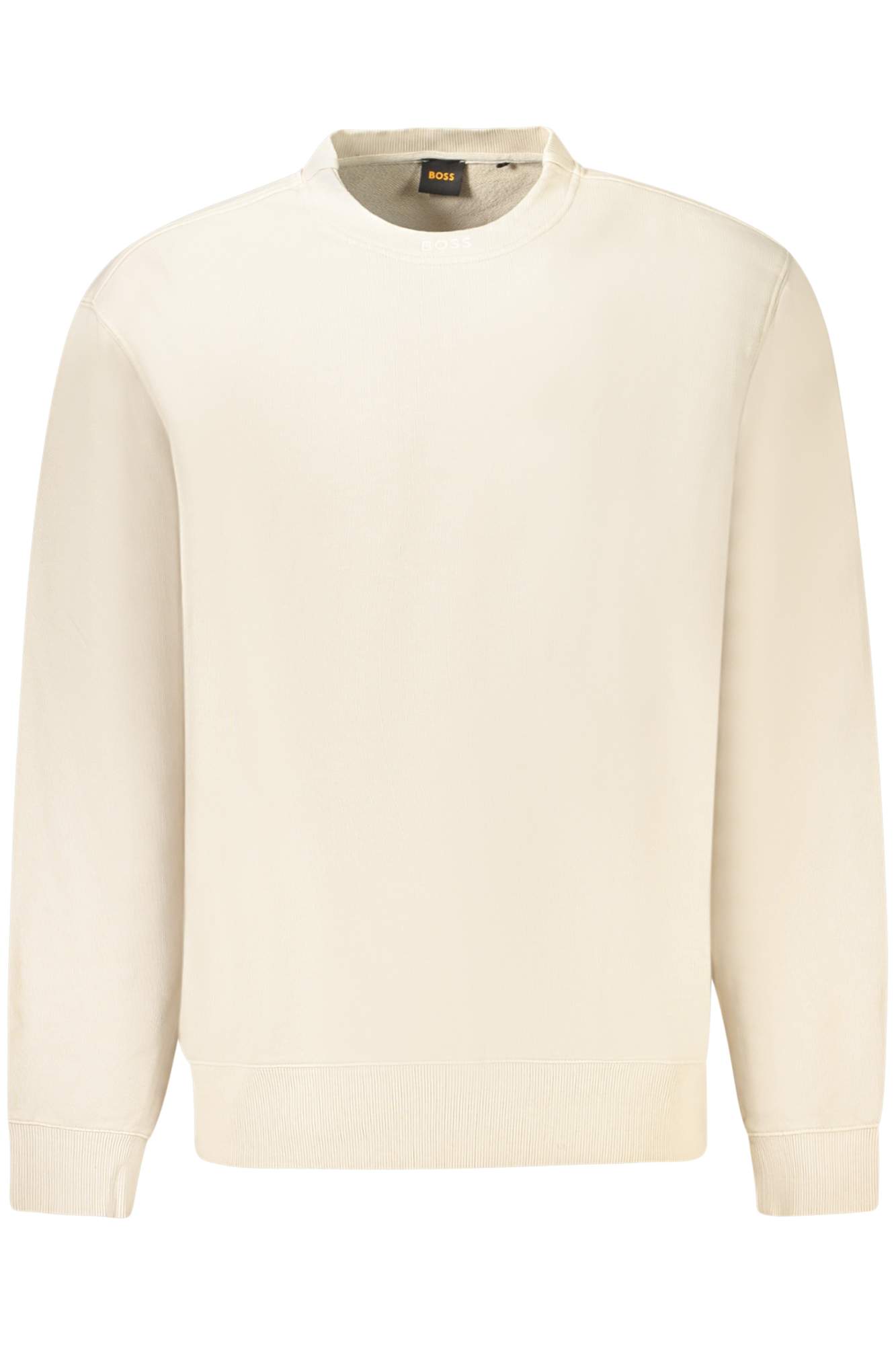 HUGO BOSS SWEATSHIRT WITHOUT ZIP MEN BEIGE HUGO BOSS SWEATSHIRT WITHOUT ZIP MEN BEIGE