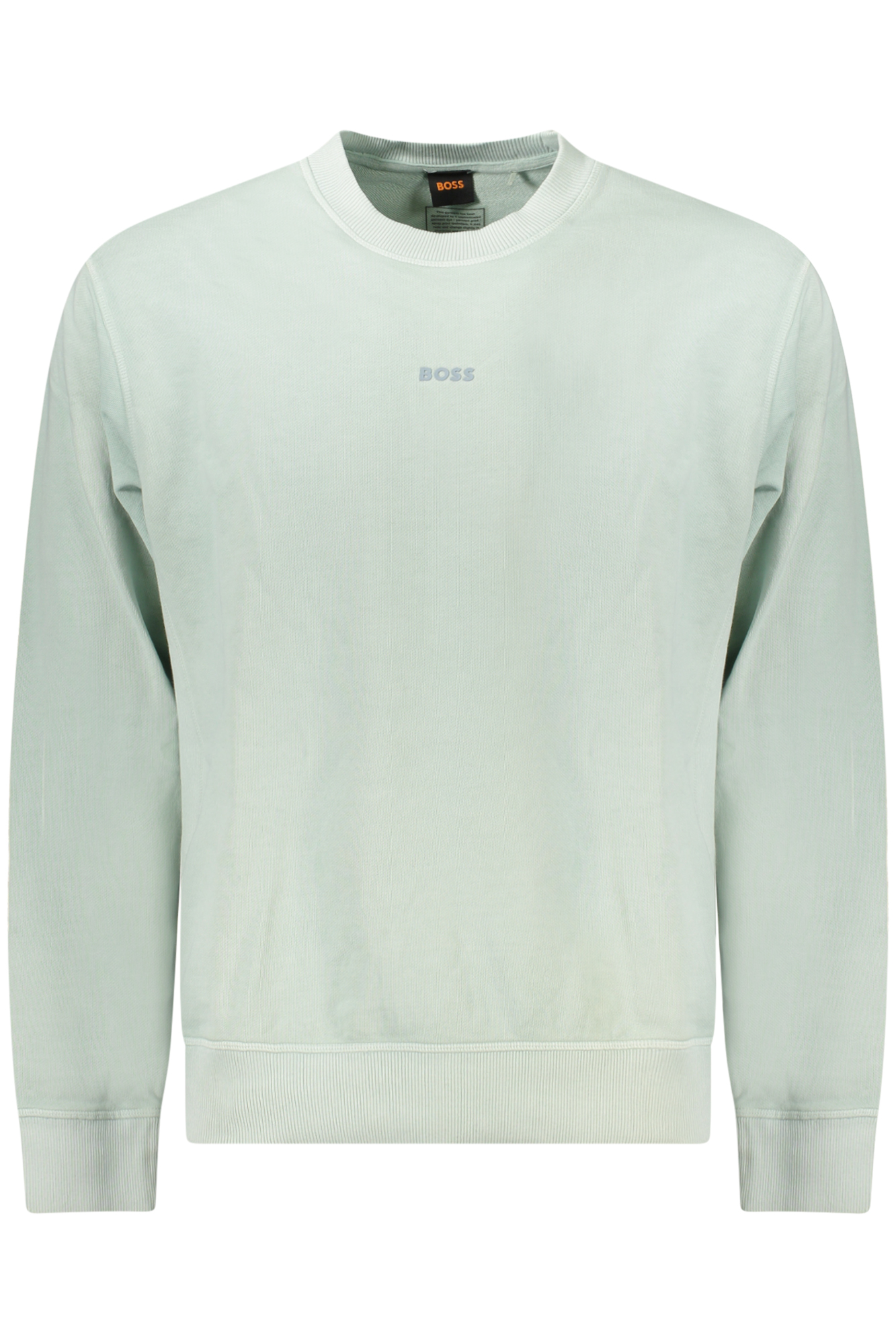 HUGO BOSS SWEATSHIRT WITHOUT ZIP MEN GREEN HUGO BOSS SWEATSHIRT WITHOUT ZIP MEN GREEN