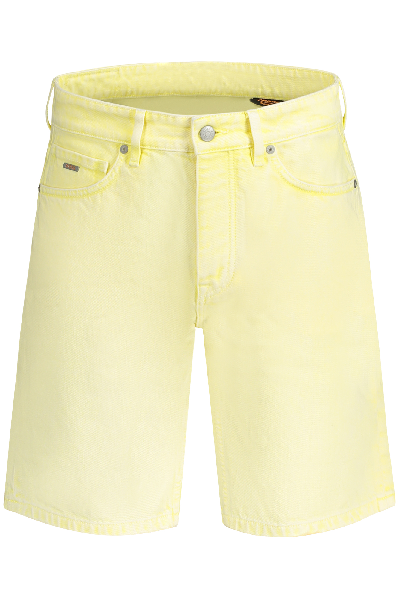 HUGO BOSS JEANS SHORT MEN YELLOW HUGO BOSS JEANS SHORT MEN YELLOW