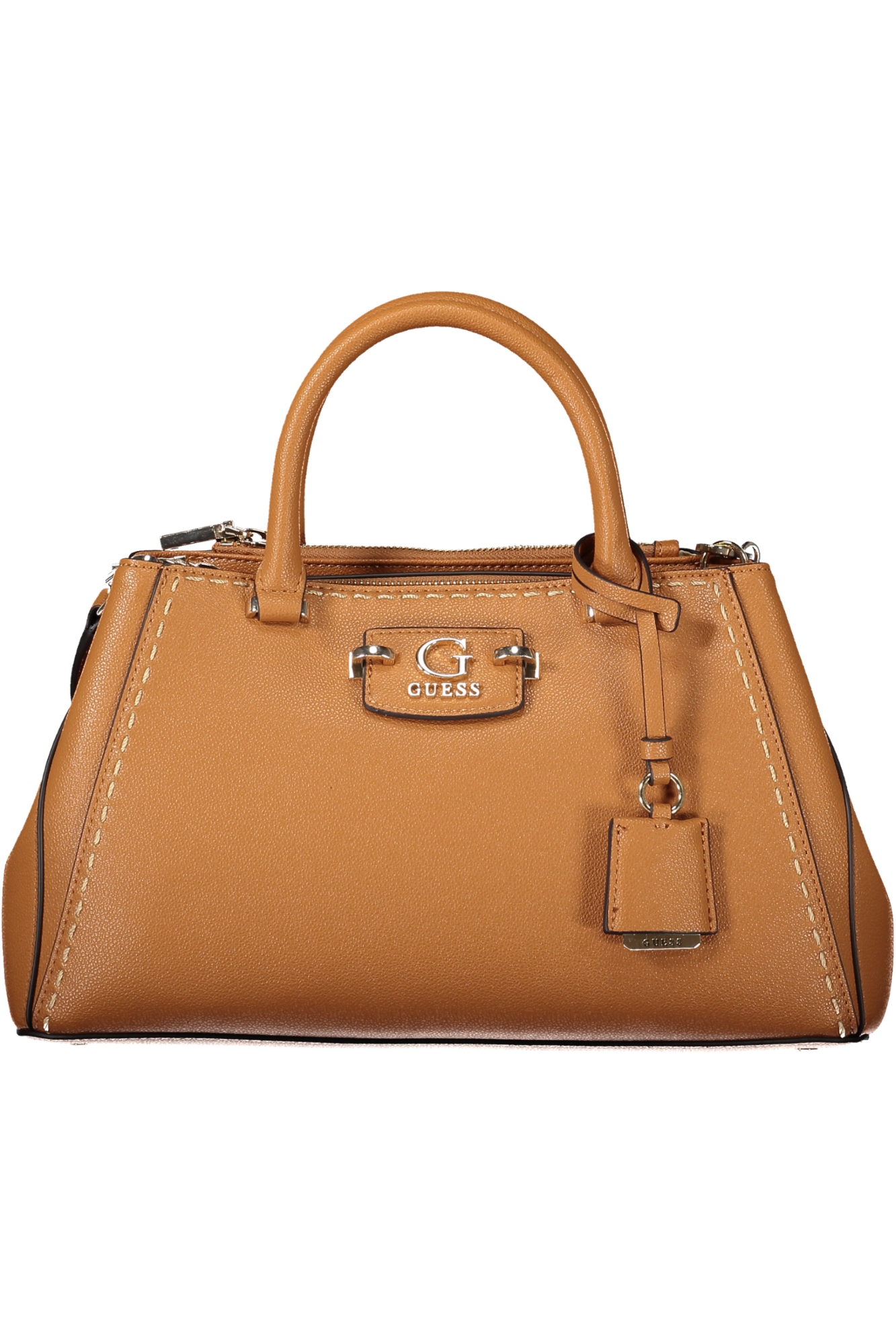 GUESS JEANS WOMEN BAG BROWN GUESS JEANS WOMEN BAG BROWN