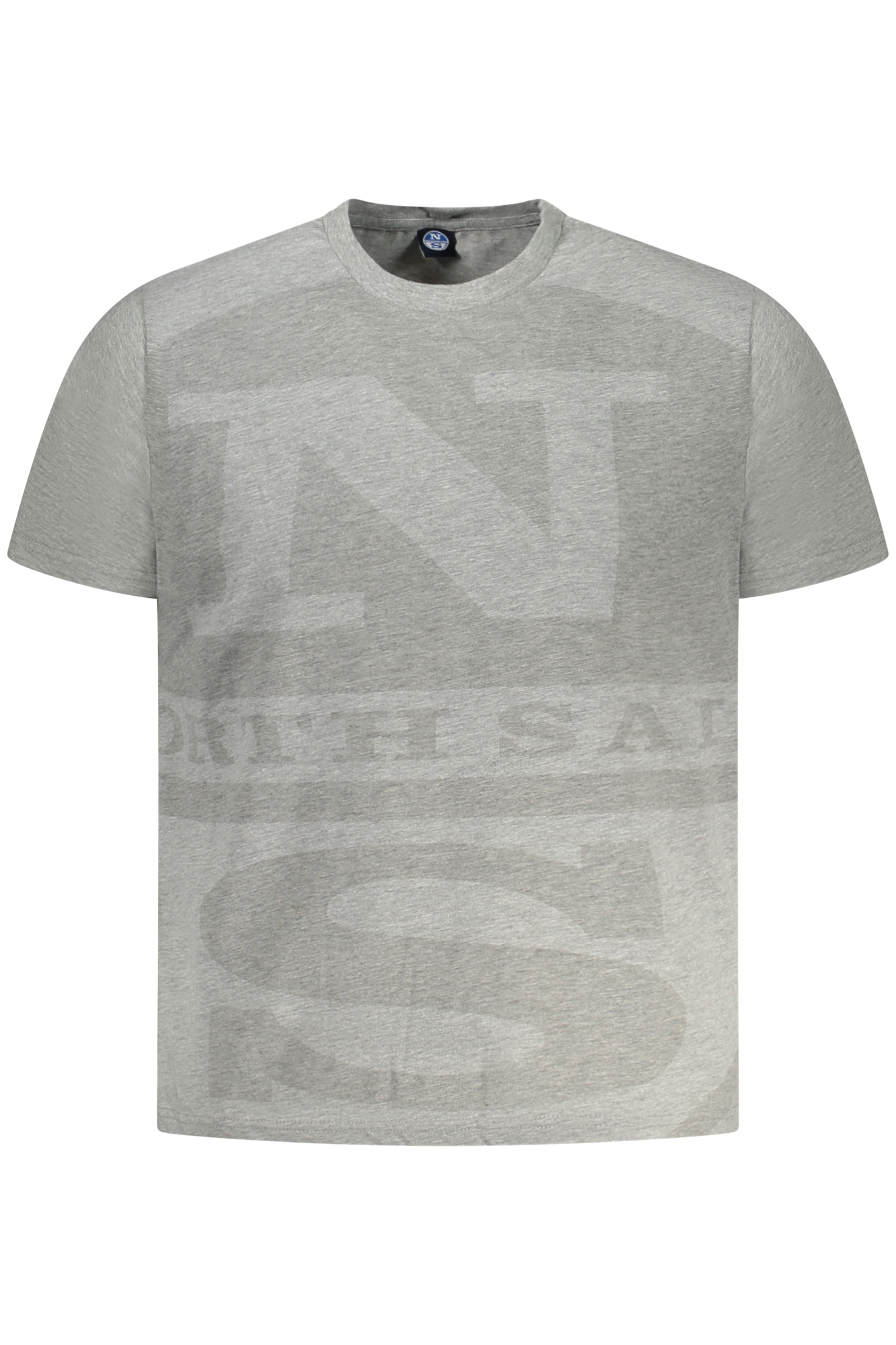 NORTH SAILS SHORT SLEEVE T-SHIRT MEN GREY NORTH SAILS SHORT SLEEVE T-SHIRT MEN GREY