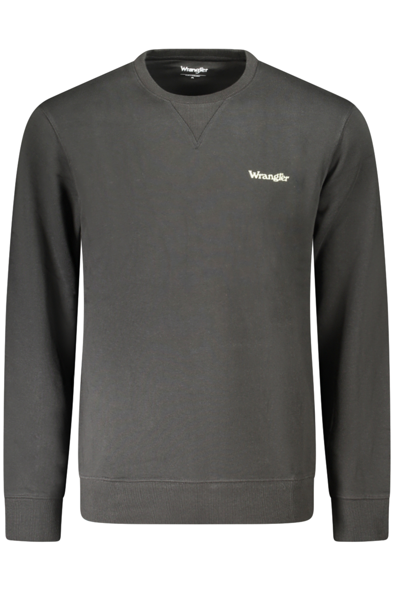 WRANGLER MEN BLACK ZIP-UP SWEATSHIRT WRANGLER MEN BLACK ZIP-UP SWEATSHIRT