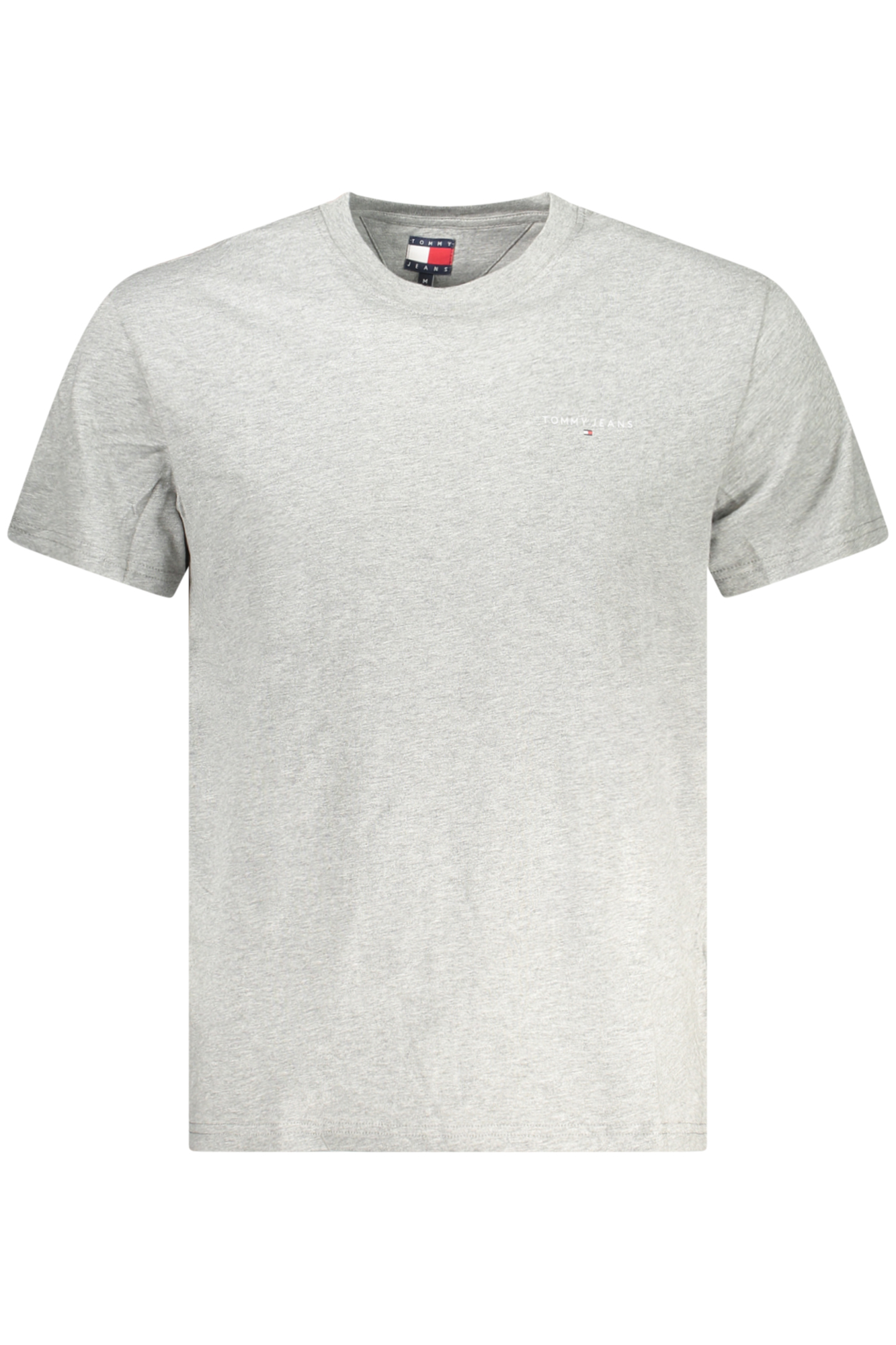 TOMMY HILFIGER SHORT SLEEVE T-SHIRT MEN GREY TOMMY HILFIGER SHORT SLEEVE T-SHIRT MEN GREY