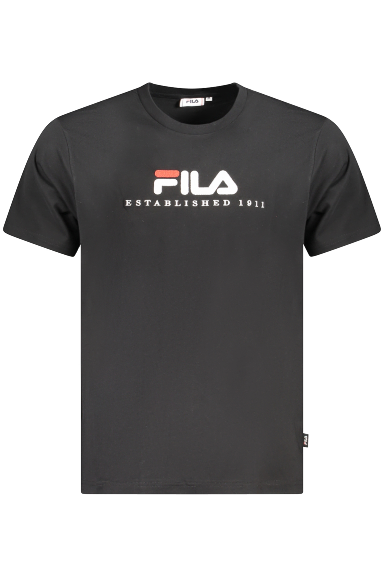 FILA MEN SHORT SLEEVE T-SHIRT BLACK FILA MEN SHORT SLEEVE T-SHIRT BLACK