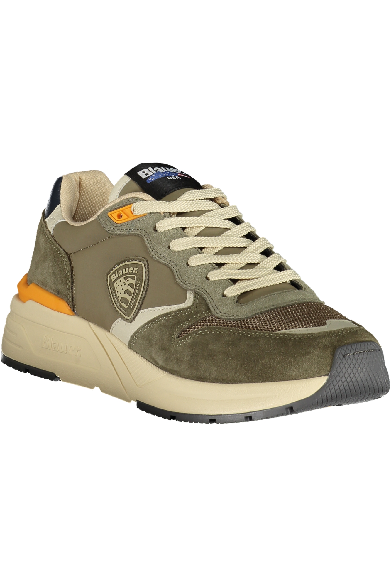 BLAUER SPORTS SHOES MEN GREEN