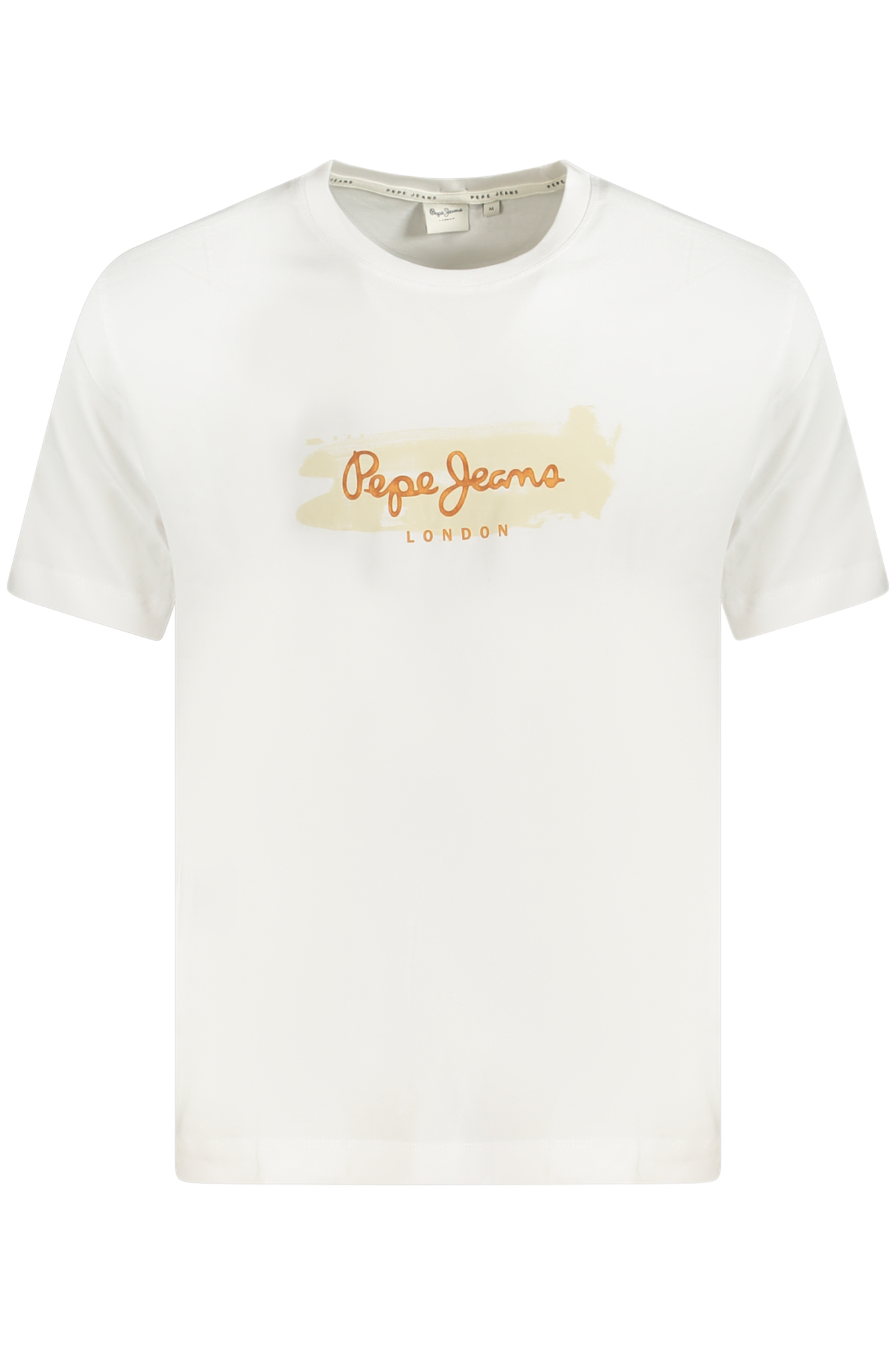 PEPE JEANS SHORT SLEEVE T-SHIRT MEN WHITE PEPE JEANS SHORT SLEEVE T-SHIRT MEN WHITE