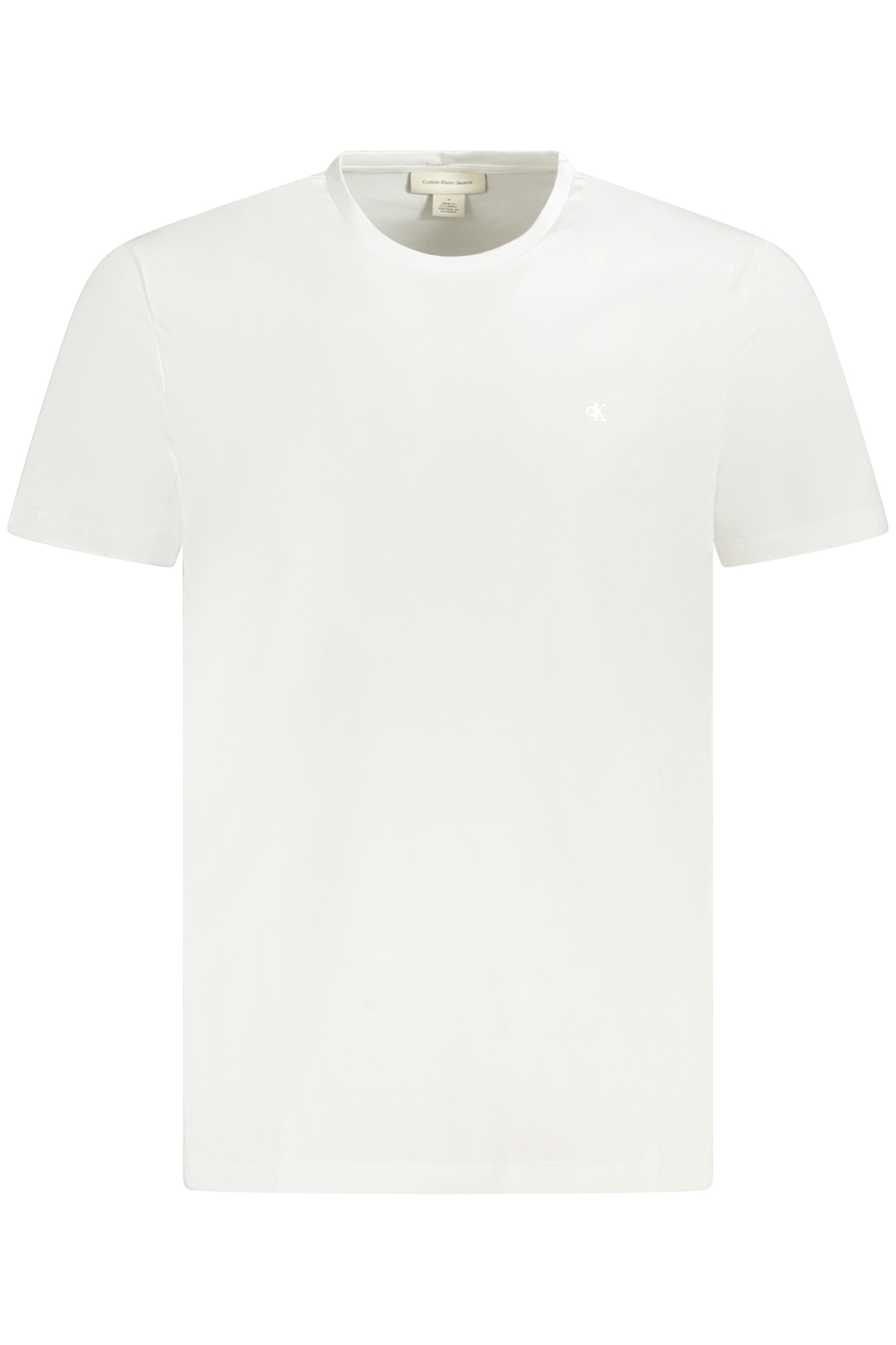 CALVIN KLEIN MEN SHORT SLEEVE T-SHIRT WHITE CALVIN KLEIN MEN SHORT SLEEVE T-SHIRT WHITE