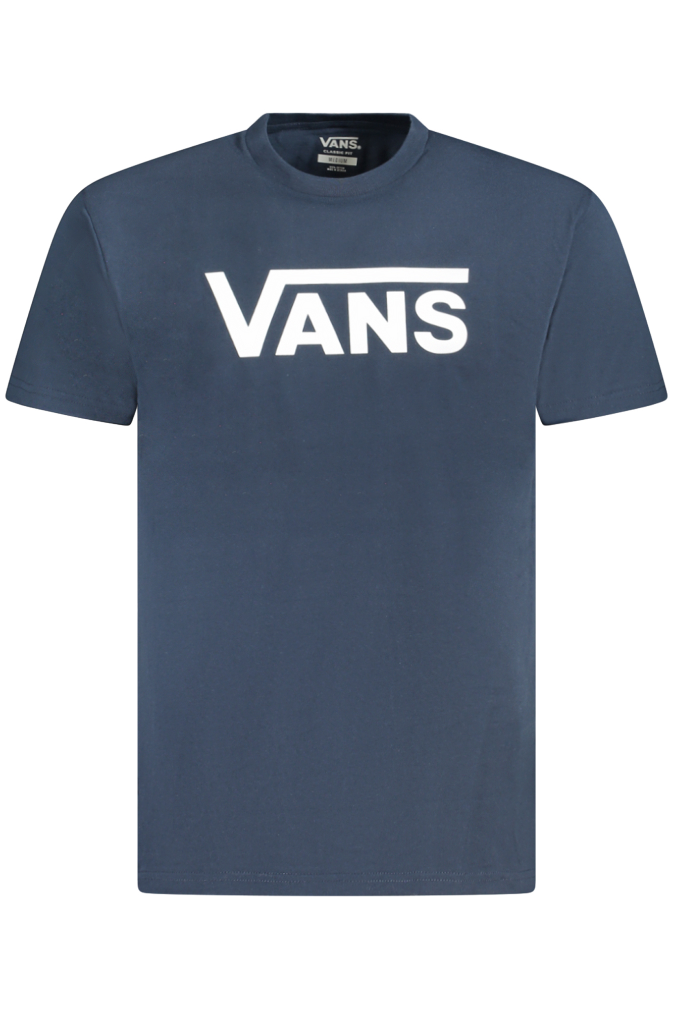 VANS SHORT SLEEVE T-SHIRT MEN BLUE VANS SHORT SLEEVE T-SHIRT MEN BLUE