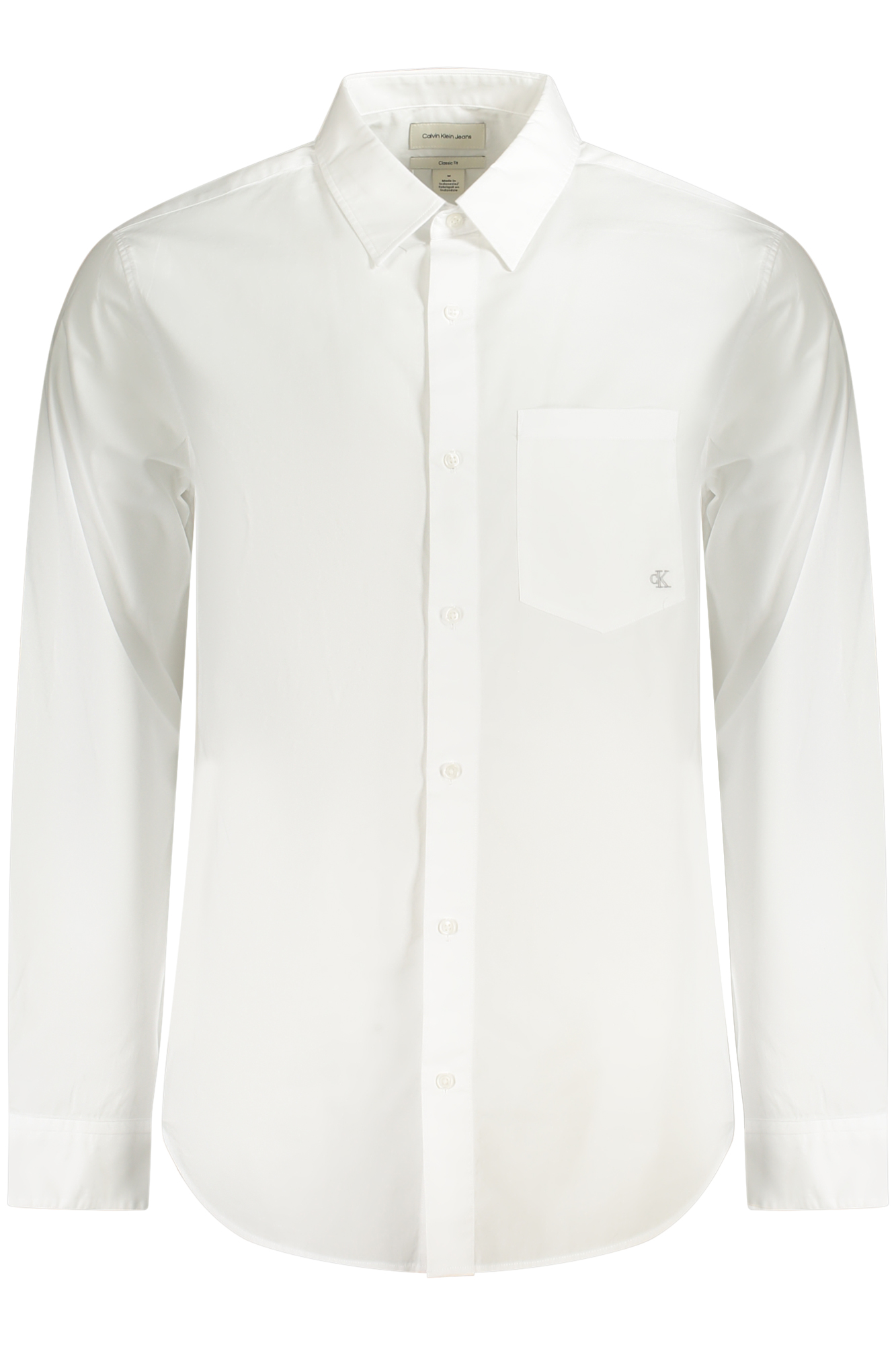 CALVIN KLEIN LONG SLEEVE SHIRT MEN WHITE CALVIN KLEIN LONG SLEEVE SHIRT MEN WHITE