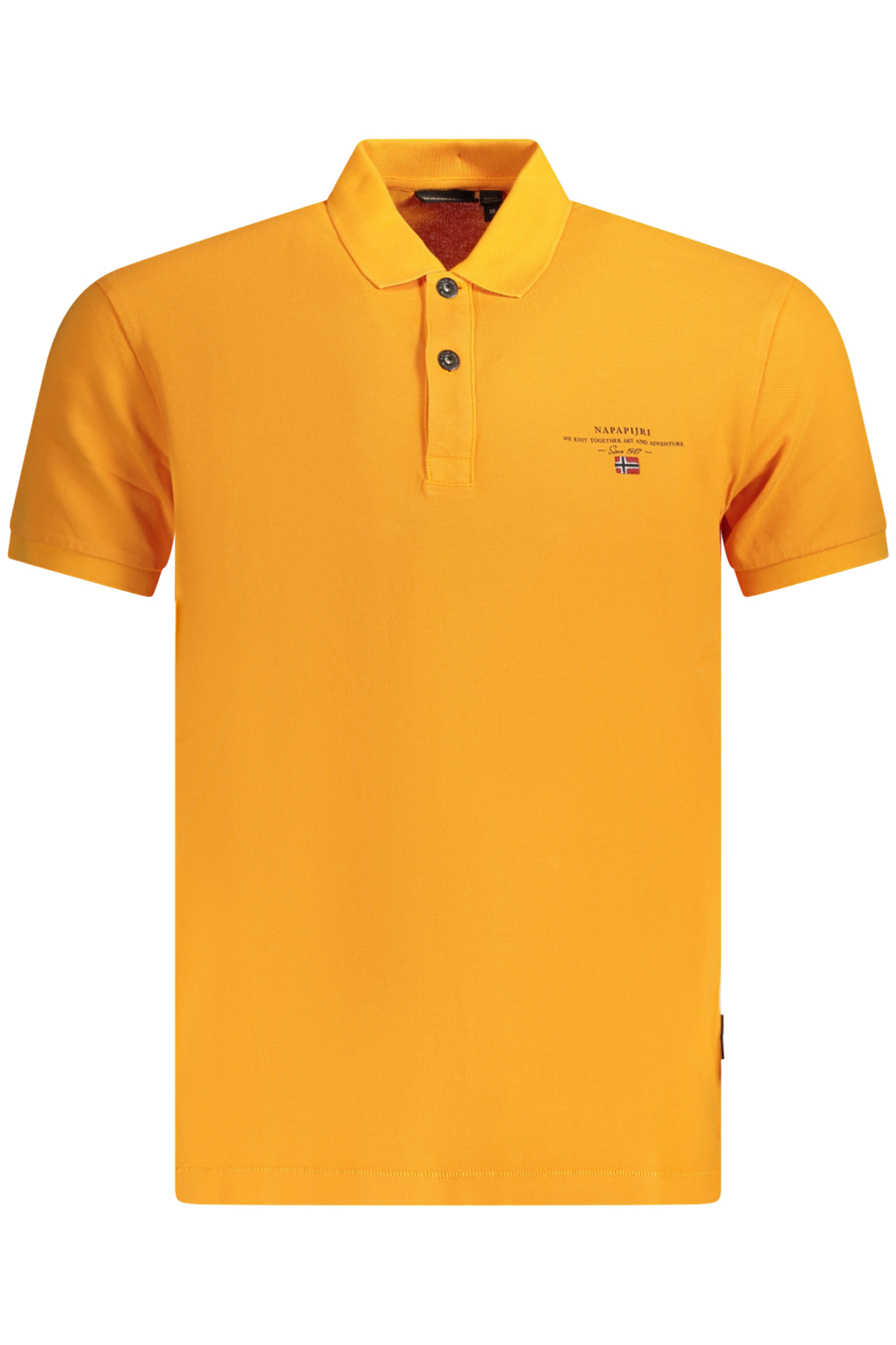 NAPAPIJRI POLO SHORT SLEEVES MEN ORANGE NAPAPIJRI POLO SHORT SLEEVES MEN ORANGE