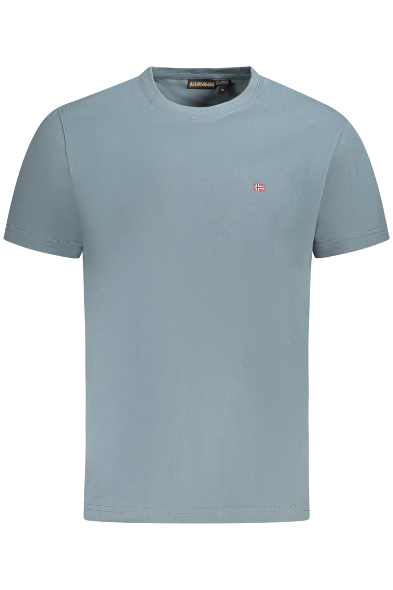 NAPAPIJRI SHORT SLEEVE T-SHIRT MEN GREY NAPAPIJRI SHORT SLEEVE T-SHIRT MEN GREY