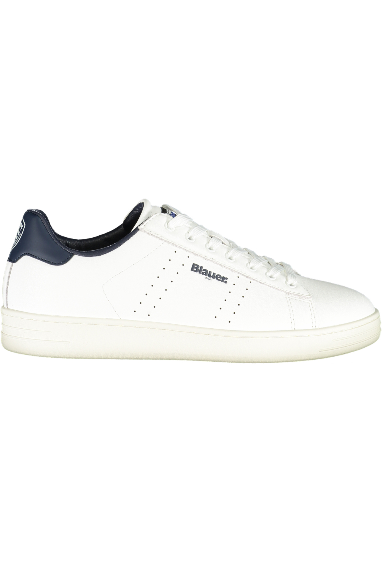 BLAUER MEN SPORTS FOOTWEAR WHITE BLAUER MEN SPORTS FOOTWEAR WHITE