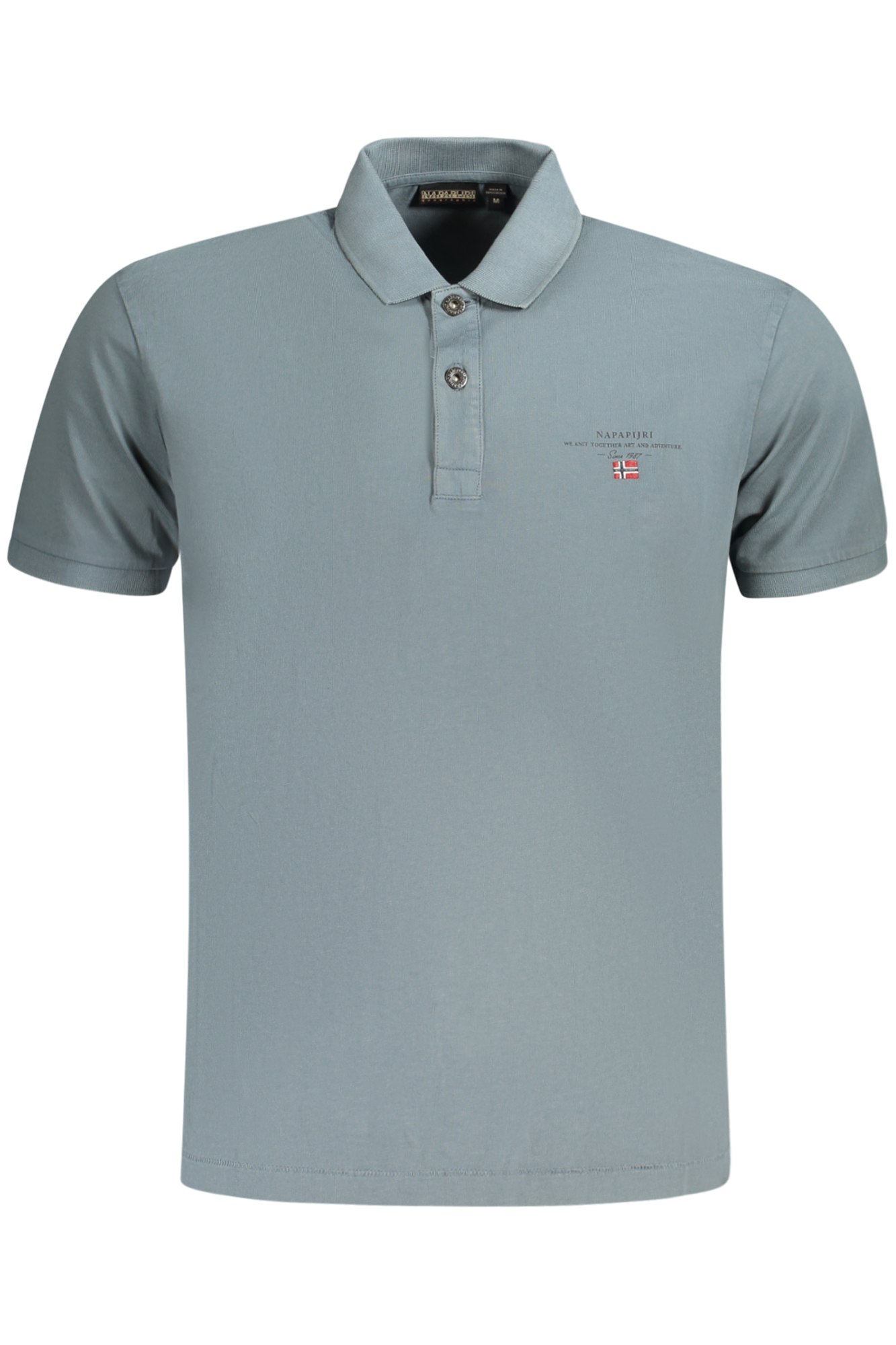 NAPAPIJRI POLO SHORT SLEEVES MEN GREY