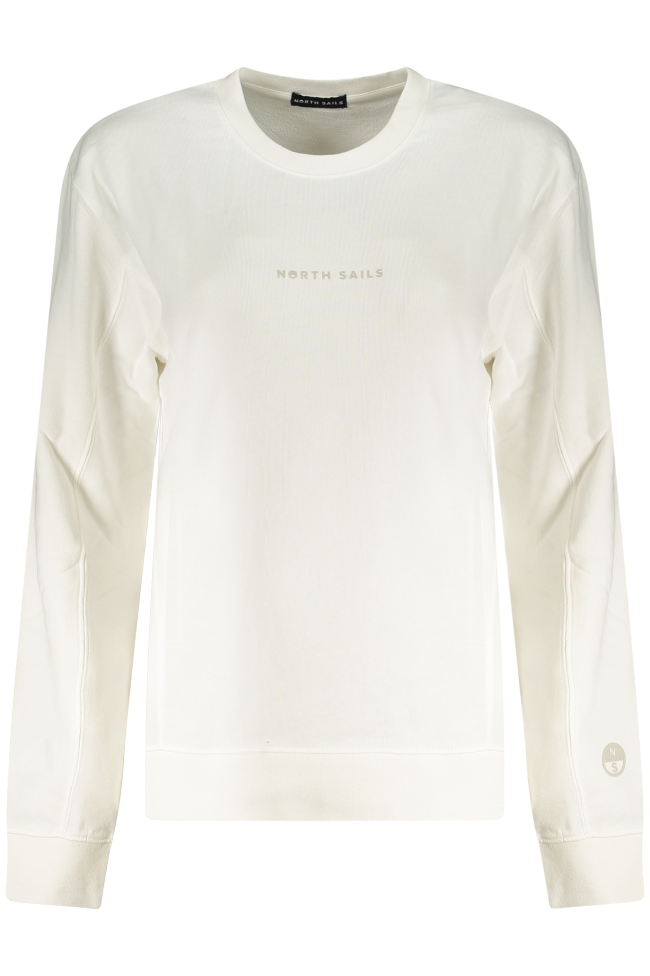 NORTH SAILS WOMEN ZIP-UP SWEATSHIRT WHITE NORTH SAILS WOMEN ZIP-UP SWEATSHIRT WHITE