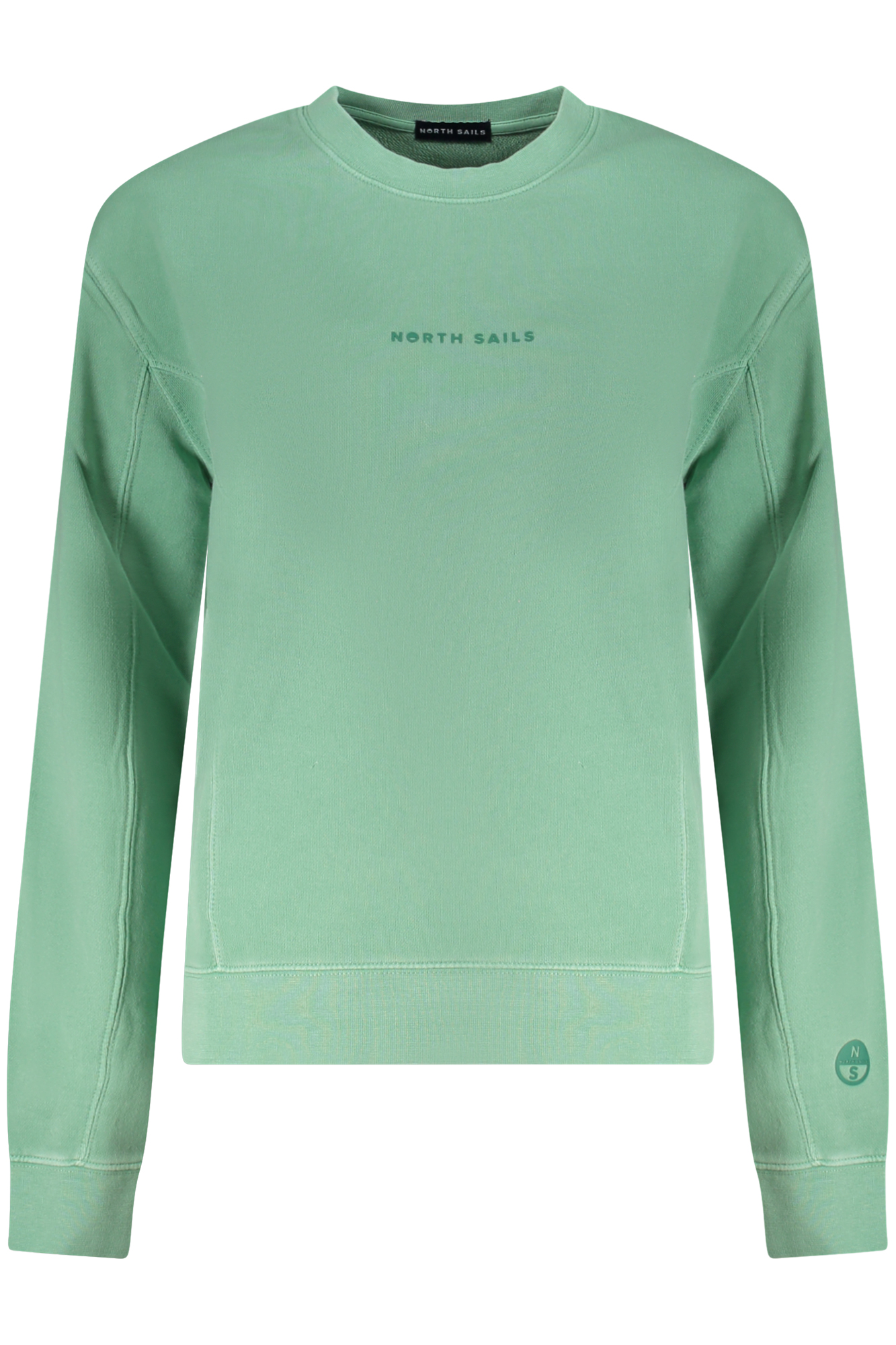 NORTH SAILS WOMEN ZIP-UP SWEATSHIRT GREEN NORTH SAILS WOMEN ZIP-UP SWEATSHIRT GREEN