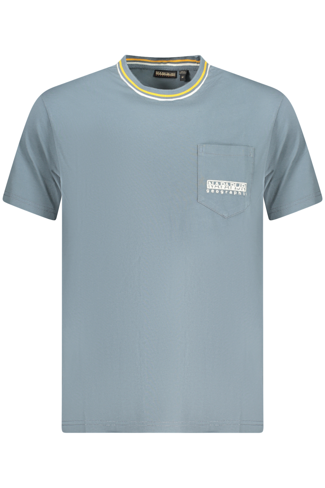 NAPAPIJRI SHORT SLEEVE T-SHIRT MEN GREY NAPAPIJRI SHORT SLEEVE T-SHIRT MEN GREY