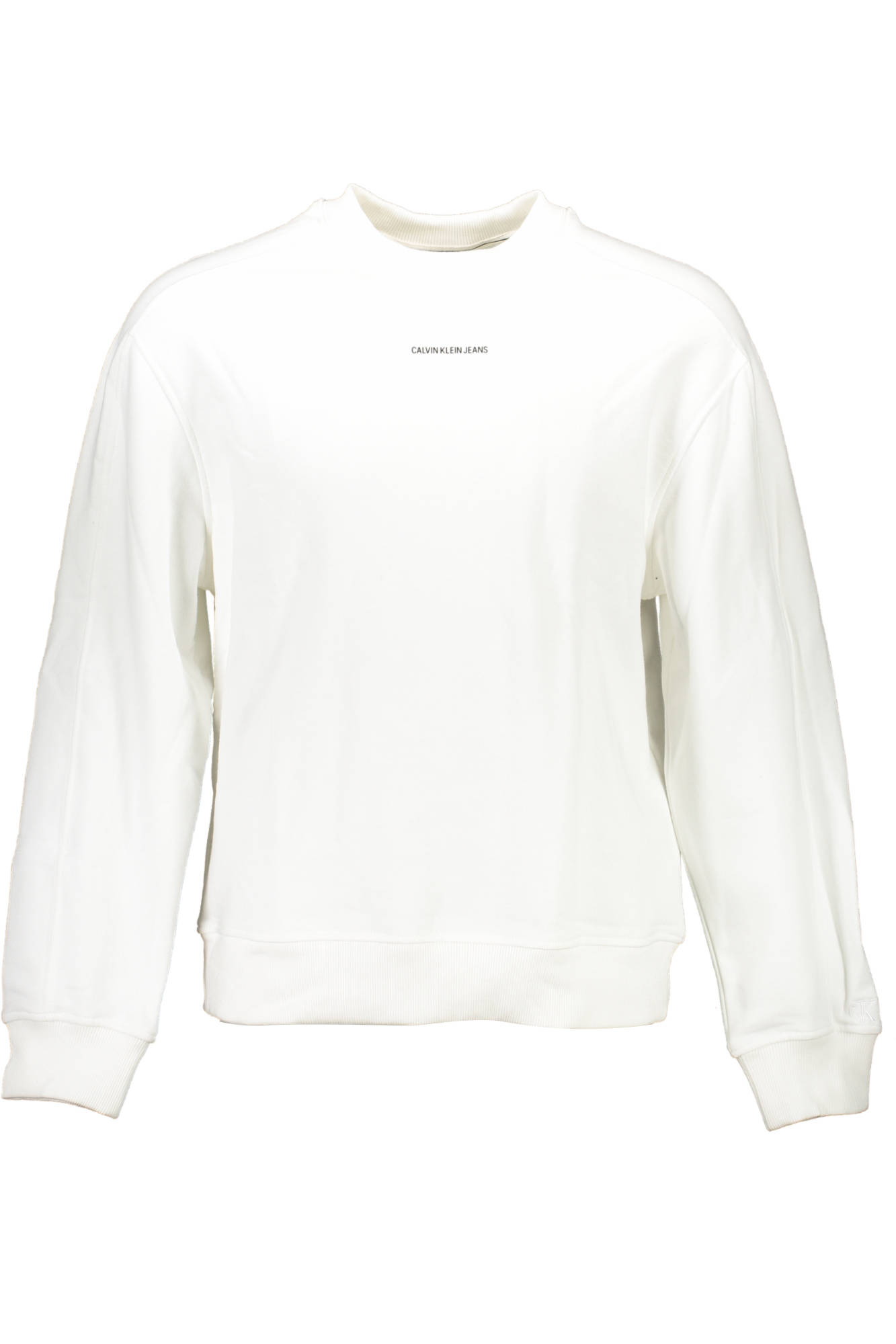 CALVIN KLEIN SWEATSHIRT WITHOUT ZIP MAN WHITE CALVIN KLEIN SWEATSHIRT WITHOUT ZIP MAN WHITE