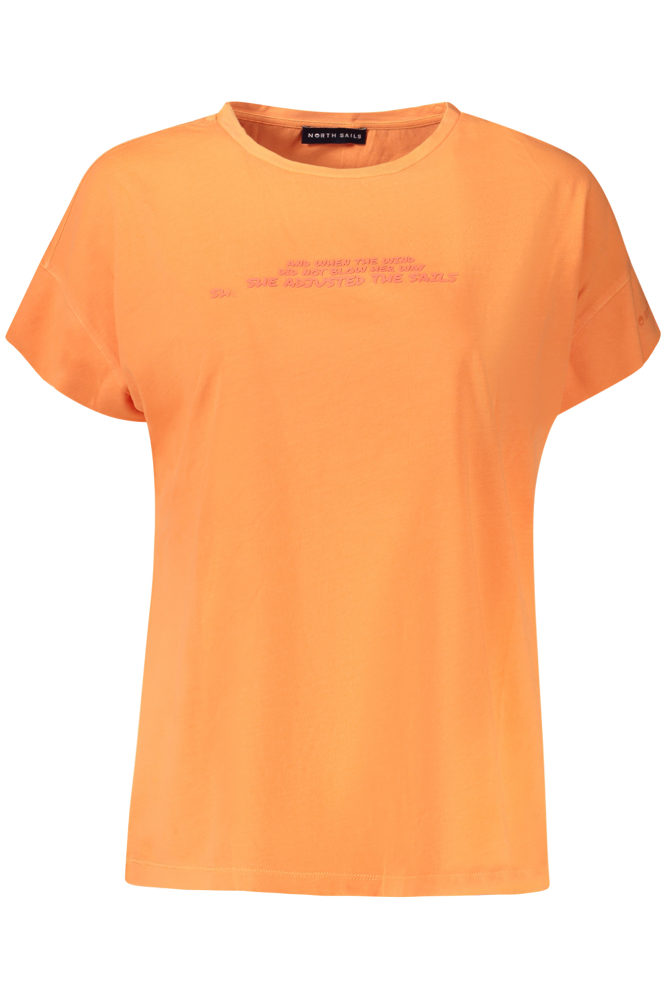 NORTH SAILS WOMEN SHORT SLEEVE T-SHIRT ORANGE NORTH SAILS WOMEN SHORT SLEEVE T-SHIRT ORANGE