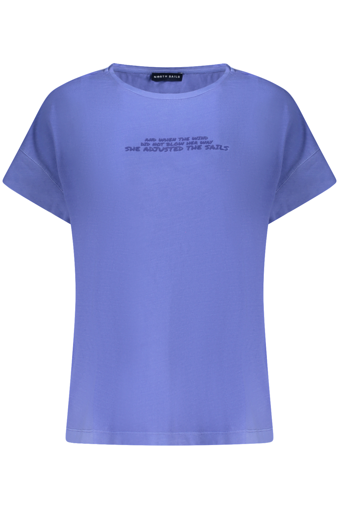 NORTH SAILS WOMEN SHORT SLEEVE T-SHIRT BLUE NORTH SAILS WOMEN SHORT SLEEVE T-SHIRT BLUE