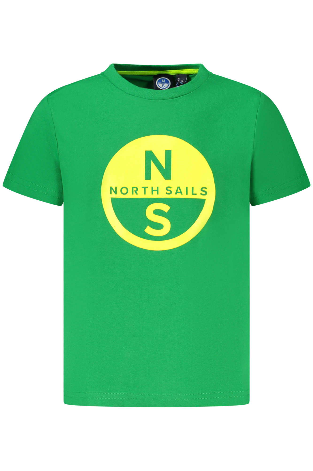 NORTH SAILS SHORT SLEEVE T-SHIRT CHILDREN GREEN NORTH SAILS SHORT SLEEVE T-SHIRT CHILDREN GREEN