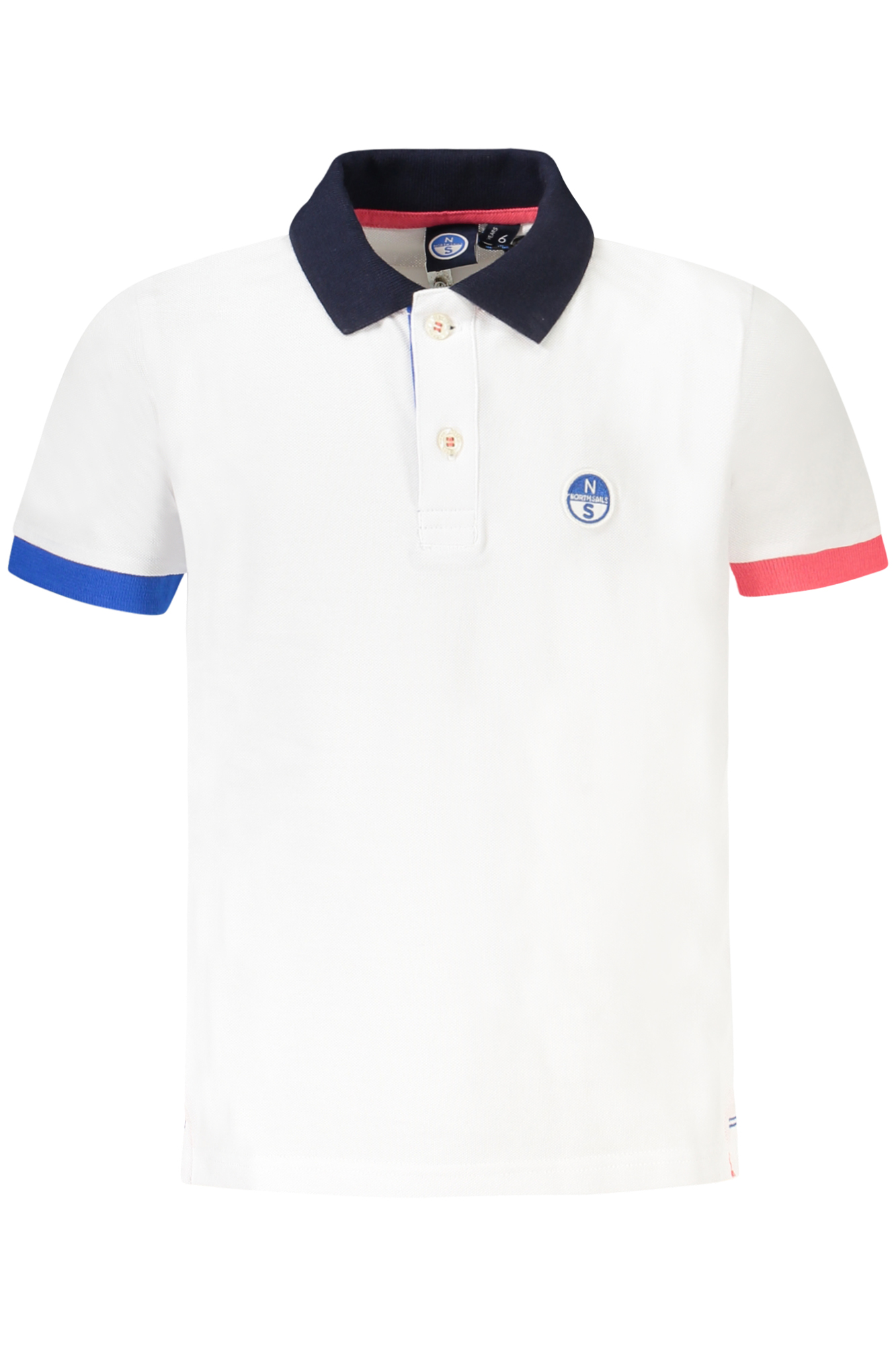 NORTH SAILS POLO SHORT SLEEVES CHILDREN WHITE