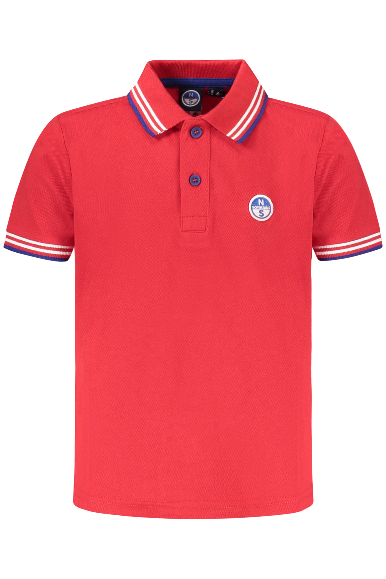 NORTH SAILS RED SHORT SLEEVE POLO SHIRT CHILDREN NORTH SAILS RED SHORT SLEEVE POLO SHIRT CHILDREN