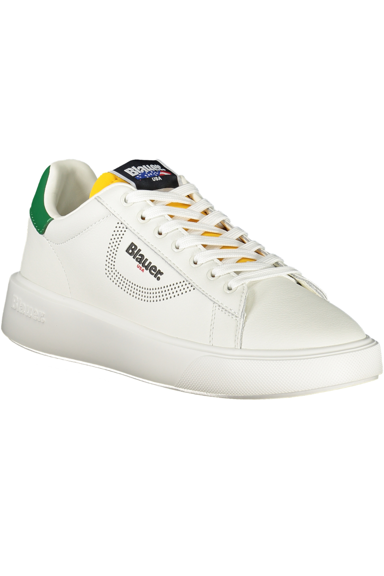 BLAUER SPORTS SHOES MEN WHITE