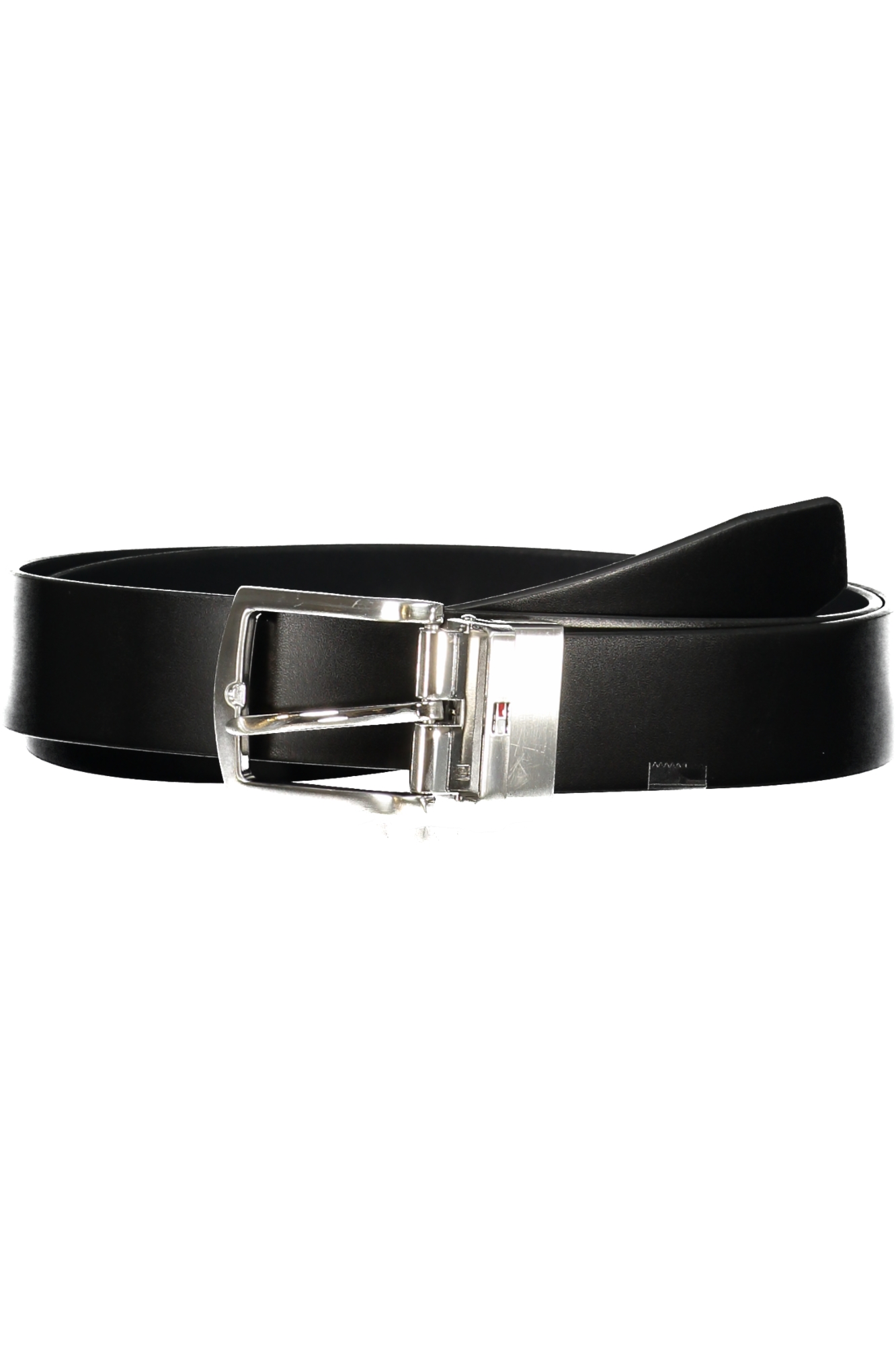 TOMMY HILFIGER LEATHER BELT MEN BLUE