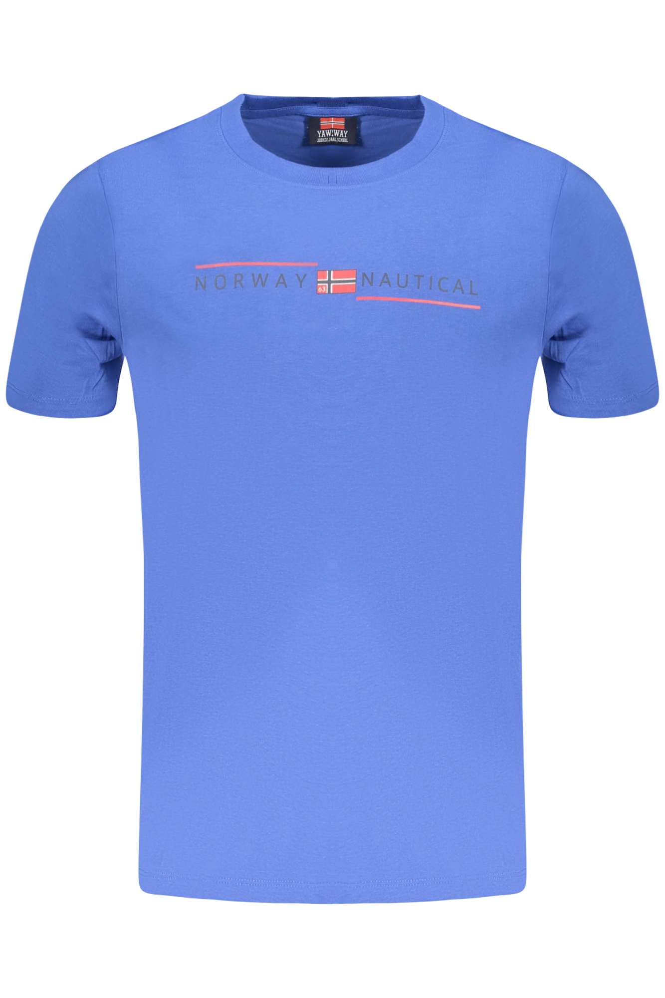 NORWAY 1963 MEN SHORT SLEEVE T-SHIRT BLUE