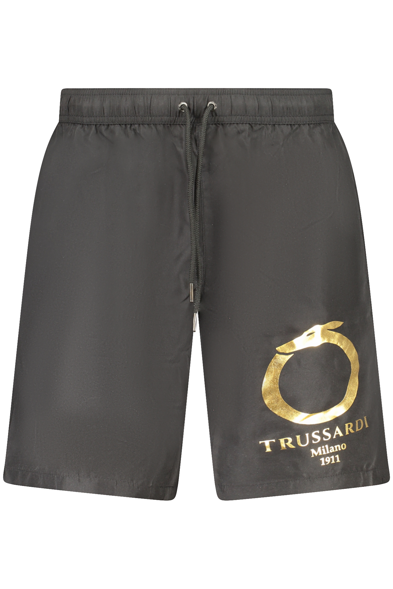TRUSSARDI MEN BLACK SHORT PANTS