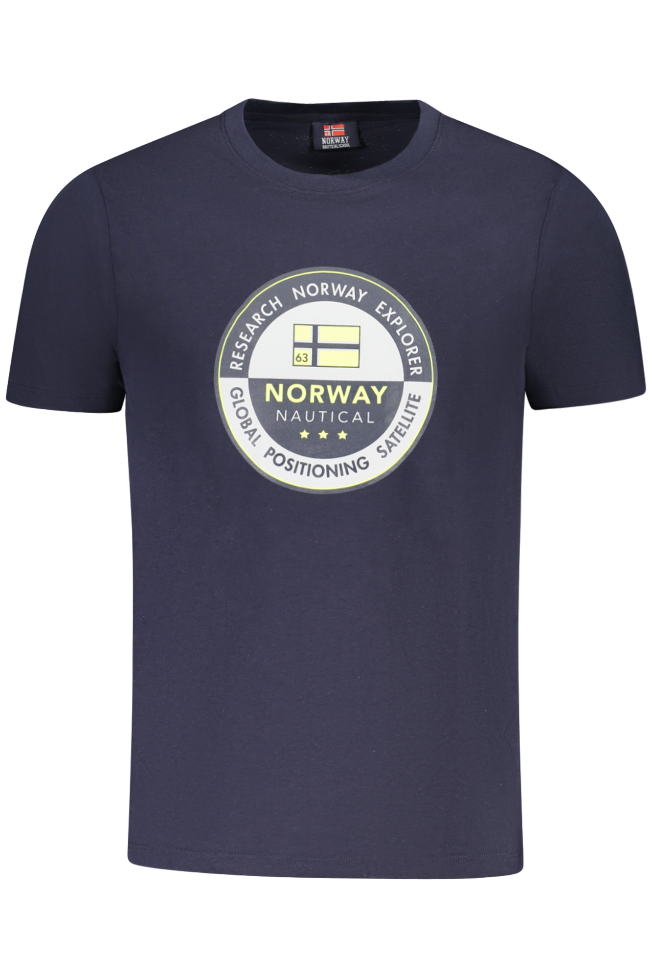 NORWAY 1963 MEN SHORT SLEEVE T-SHIRT BLUE NORWAY 1963 MEN SHORT SLEEVE T-SHIRT BLUE