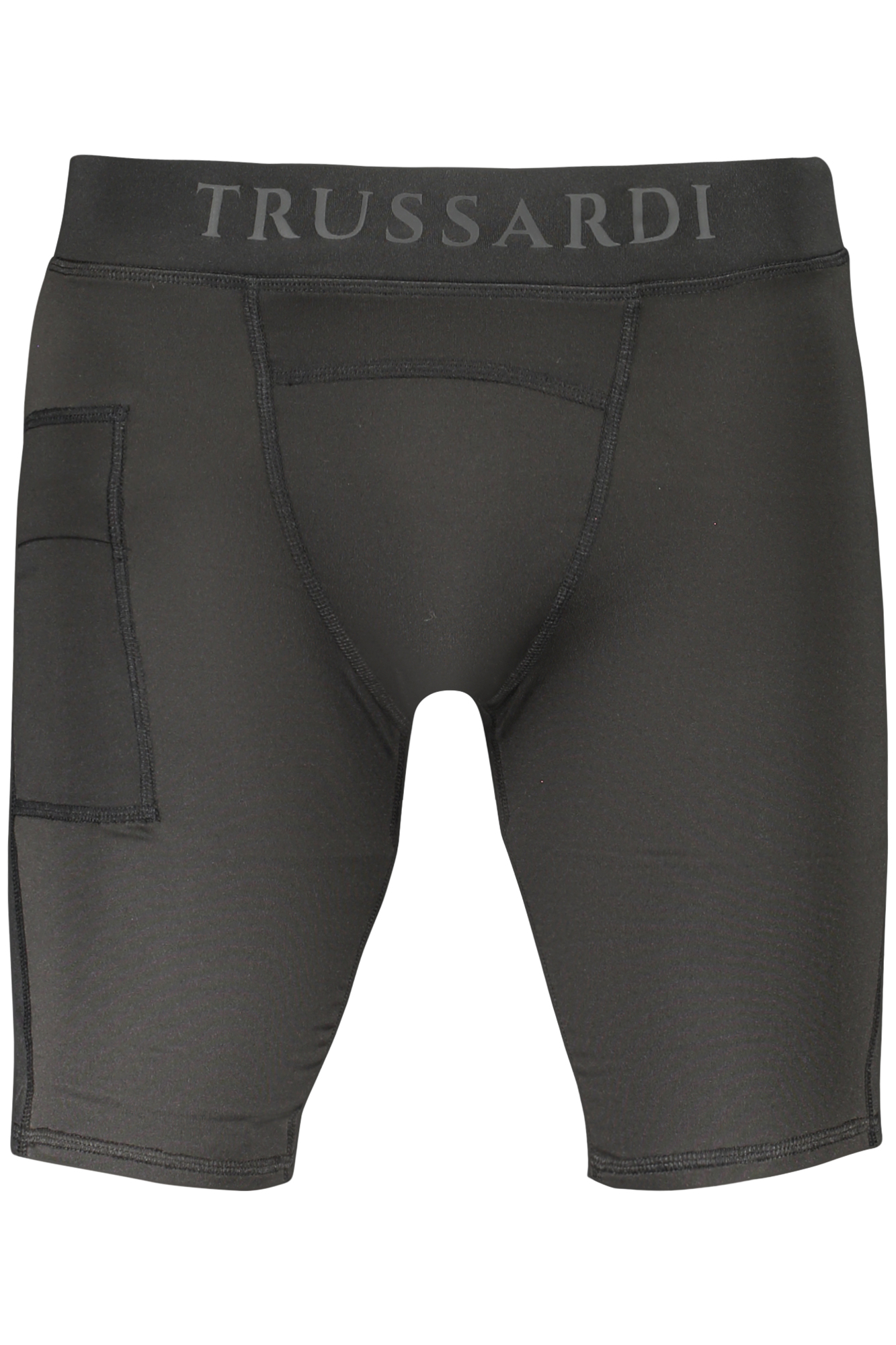 TRUSSARDI BLACK MEN LEGGINGS TRUSSARDI BLACK MEN LEGGINGS