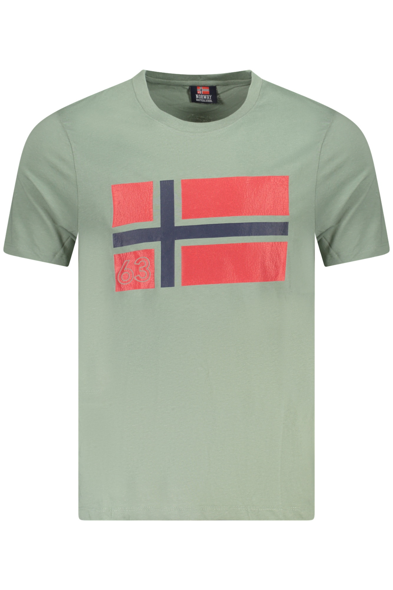 NORWAY 1963 MEN SHORT SLEEVE T-SHIRT GREEN