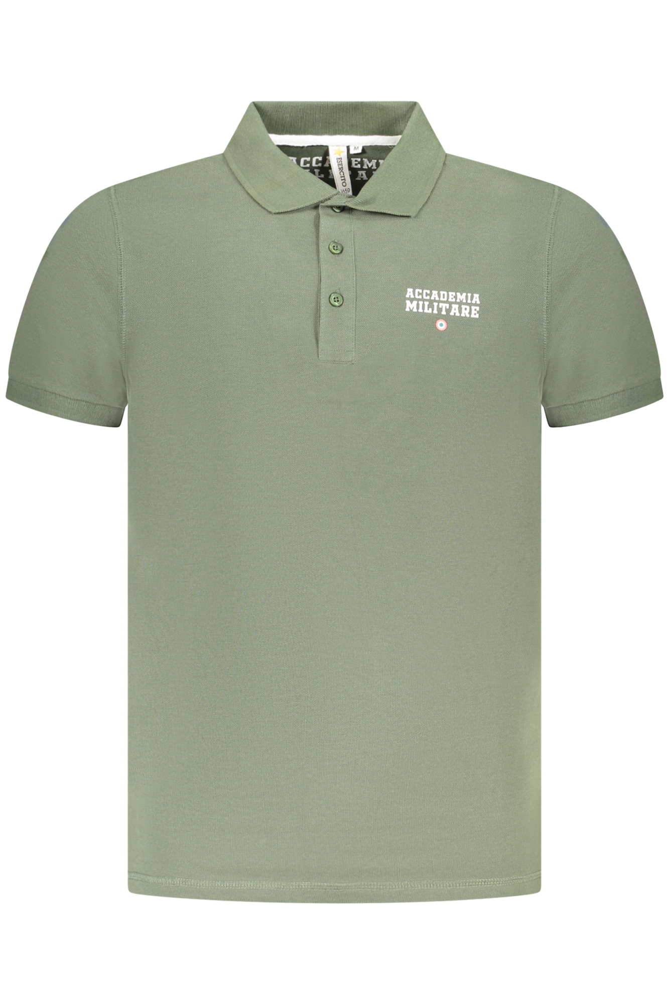 MILITARY ACADEMY MEN SHORT SLEEVE POLO GREEN MILITARY ACADEMY MEN SHORT SLEEVE POLO GREEN