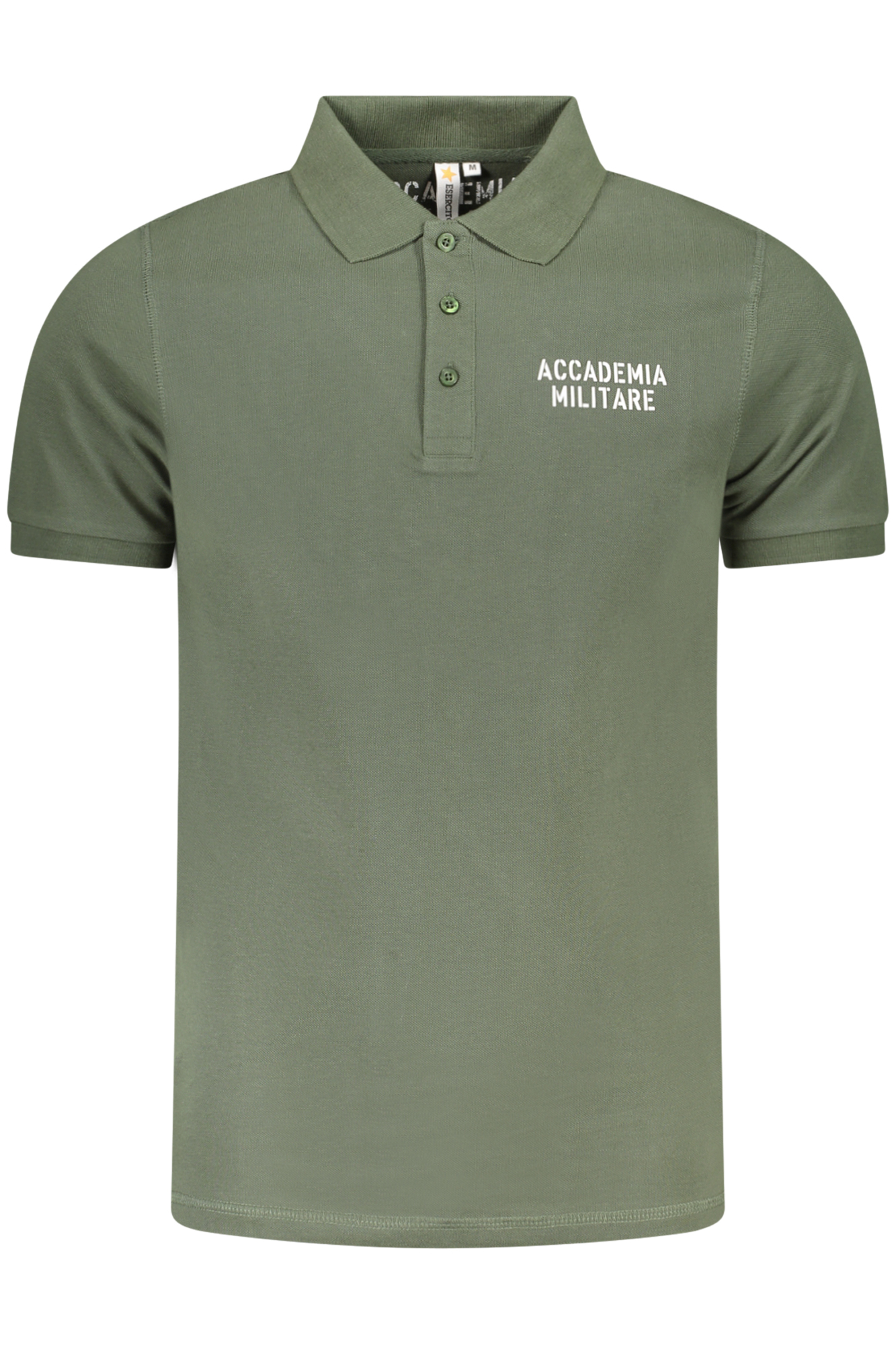 MILITARY ACADEMY MEN SHORT SLEEVE POLO GREEN