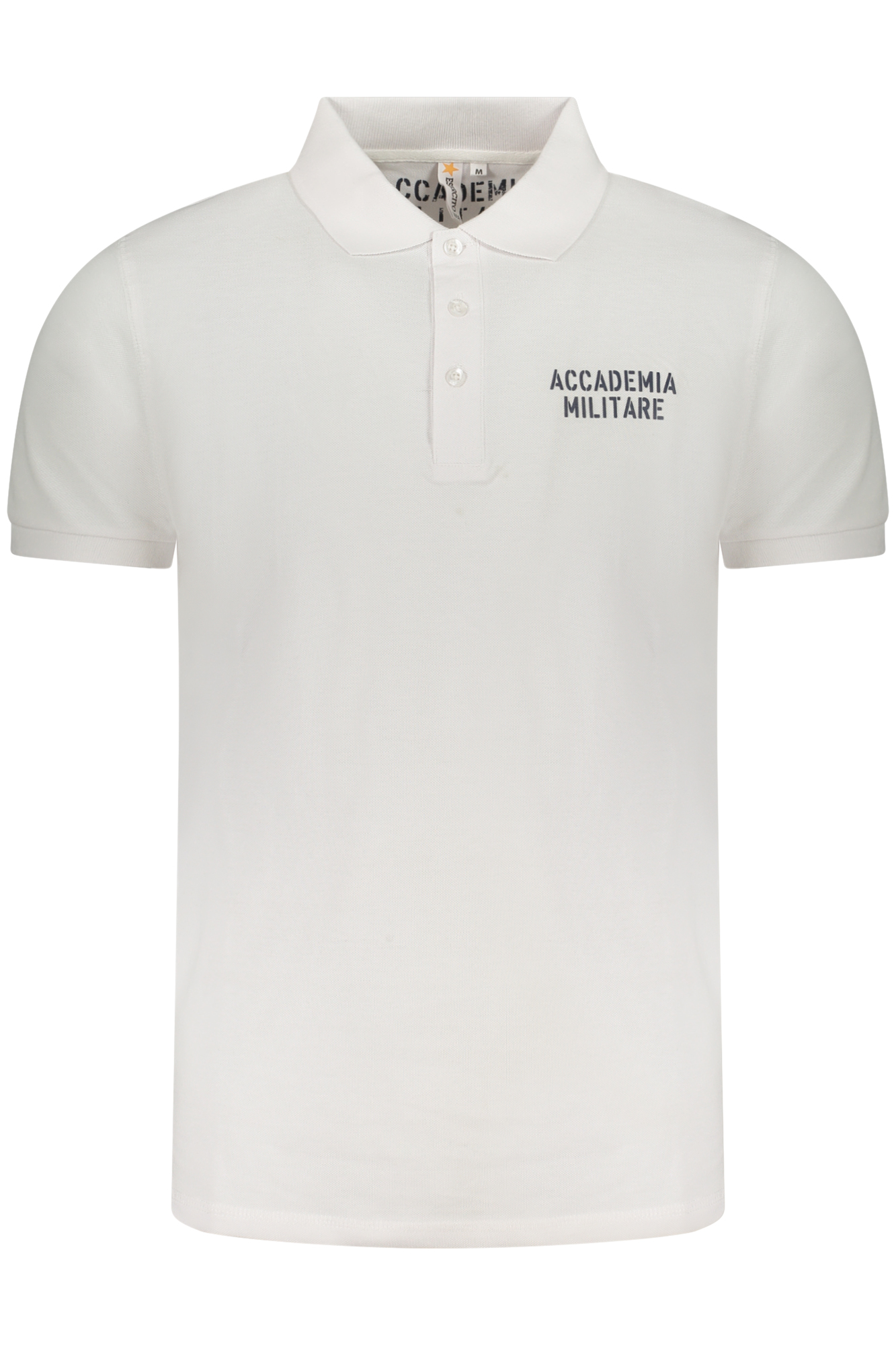 MILITARY ACADEMY MEN SHORT SLEEVE POLO WHITE MILITARY ACADEMY MEN SHORT SLEEVE POLO WHITE