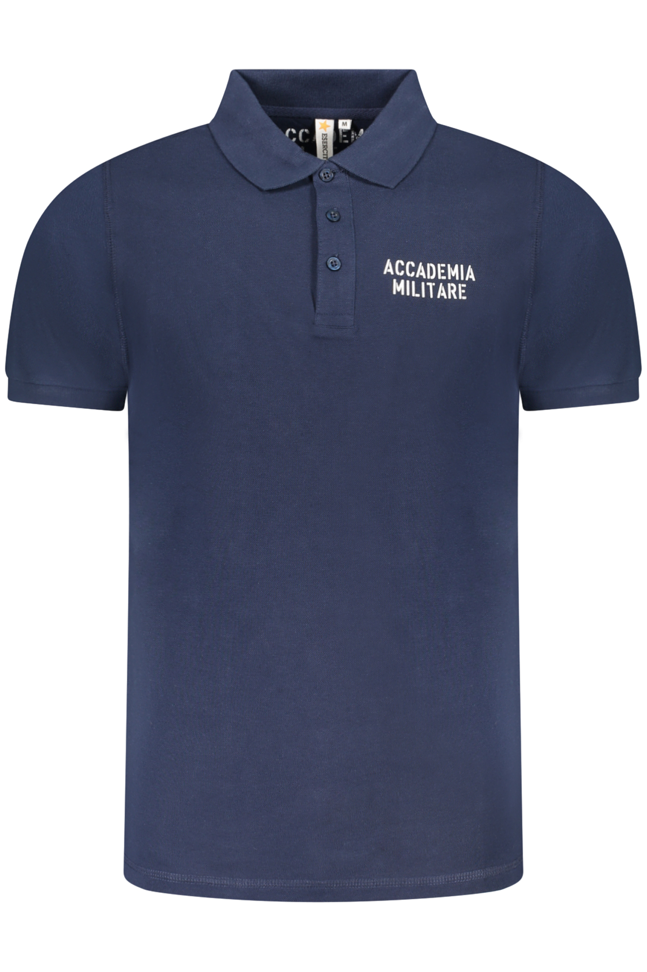 MILITARY ACADEMY MEN BLUE SHORT SLEEVE POLO