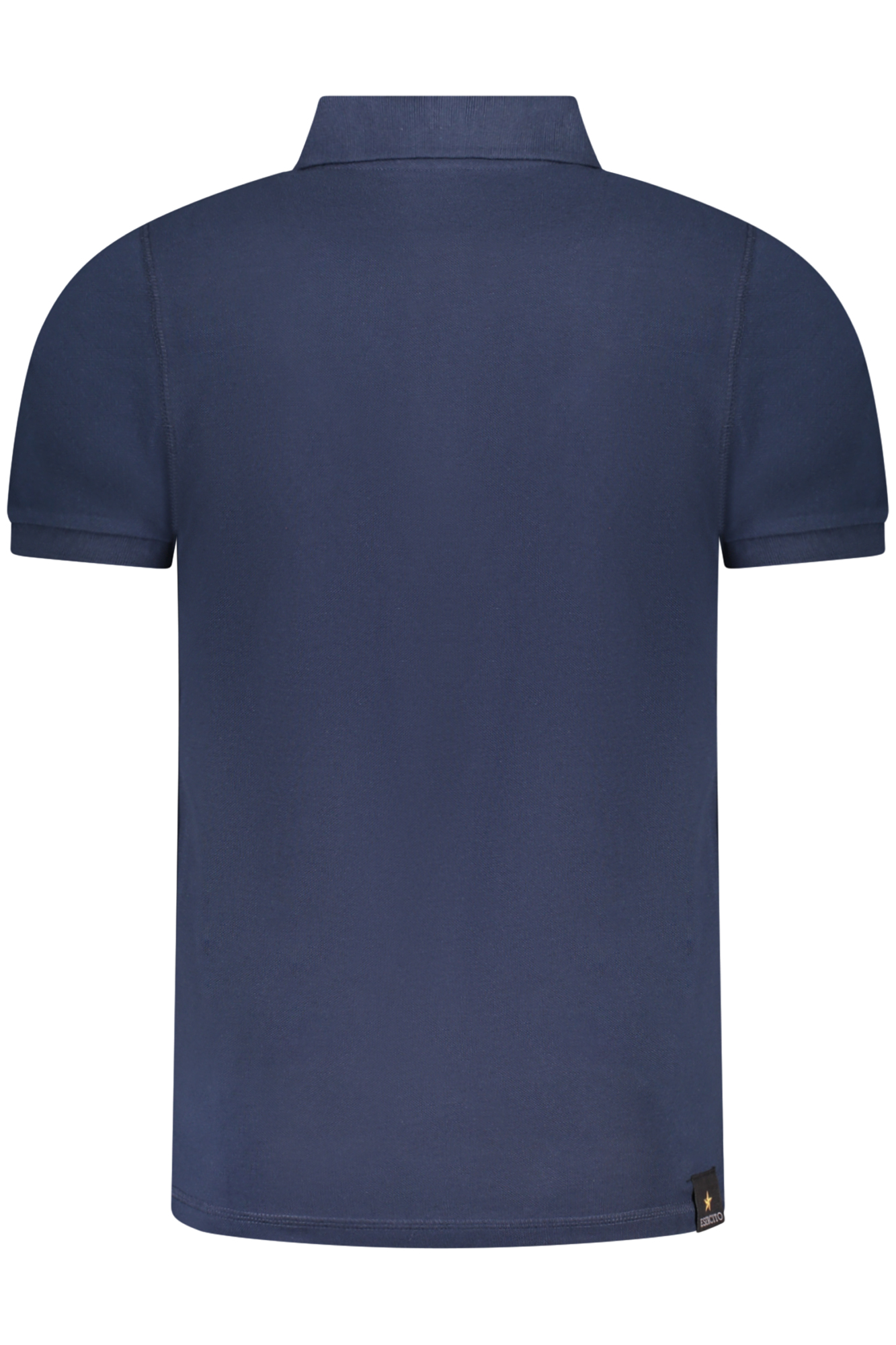 MILITARY ACADEMY MEN BLUE SHORT SLEEVE POLO