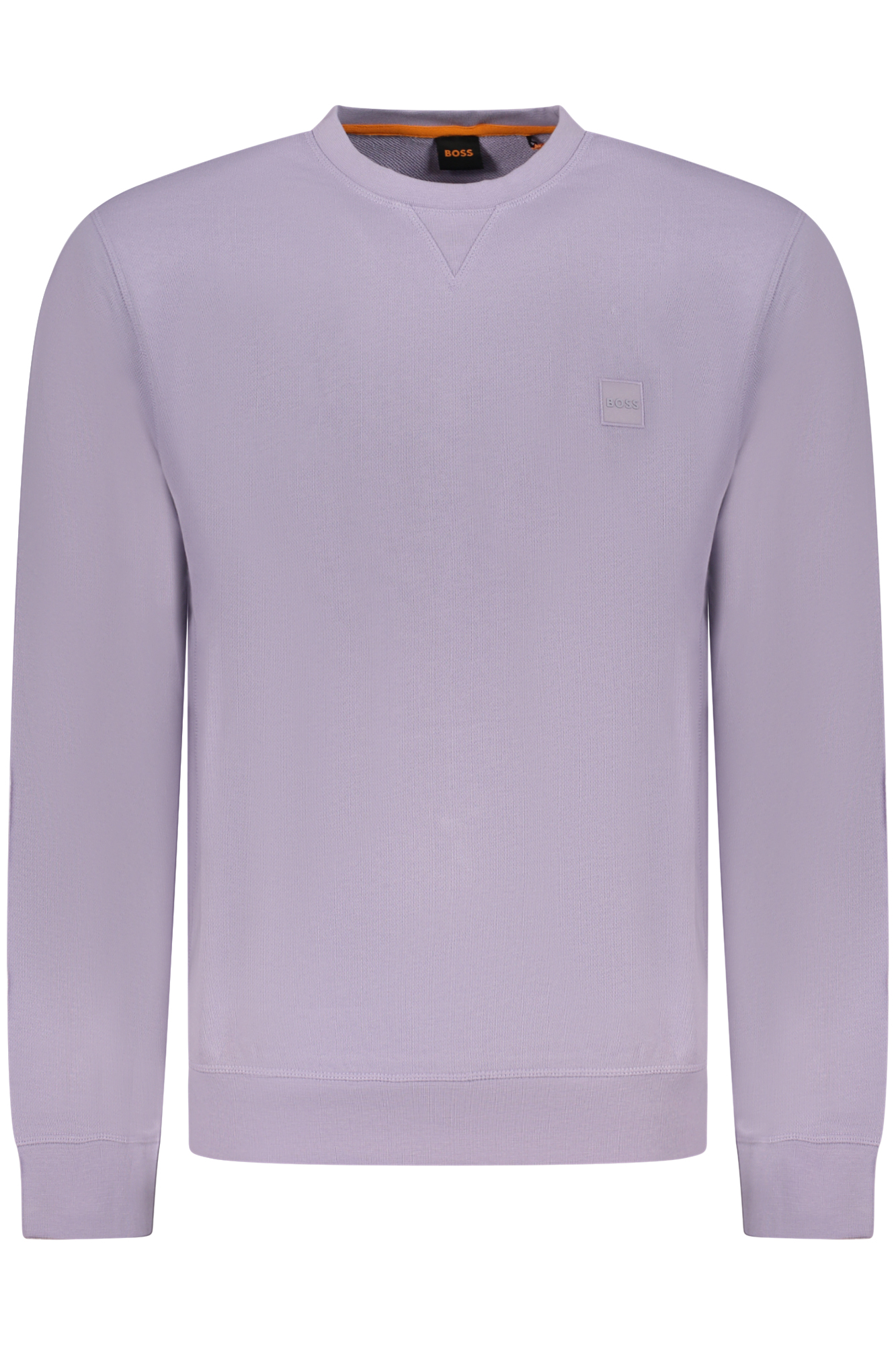 BOSS PURPLE MEN ZIP-UP SWEATSHIRT BOSS PURPLE MEN ZIP-UP SWEATSHIRT