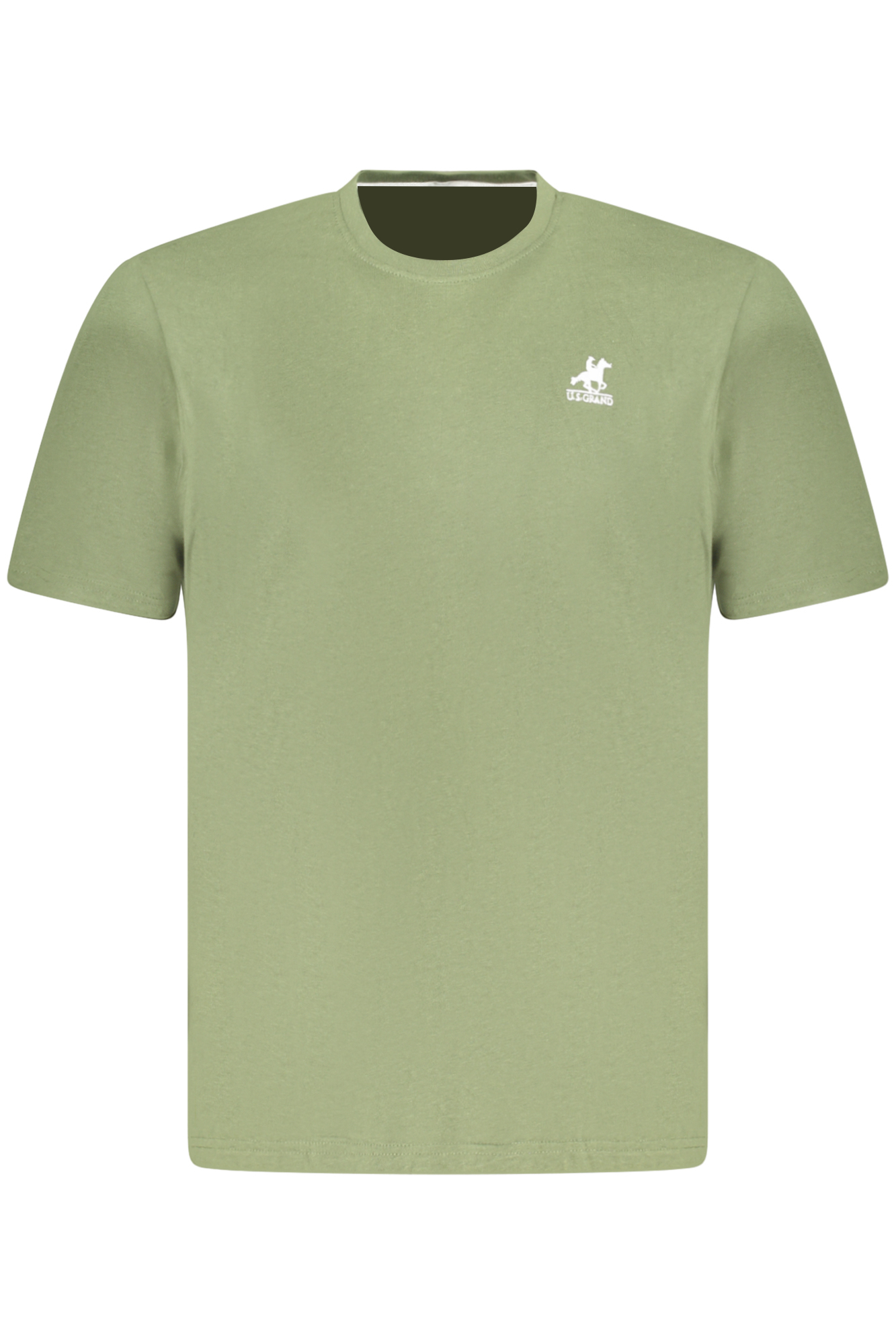 US GRAND MEN SHORT-SLEEVED GREEN T-SHIRT US GRAND MEN SHORT-SLEEVED GREEN T-SHIRT