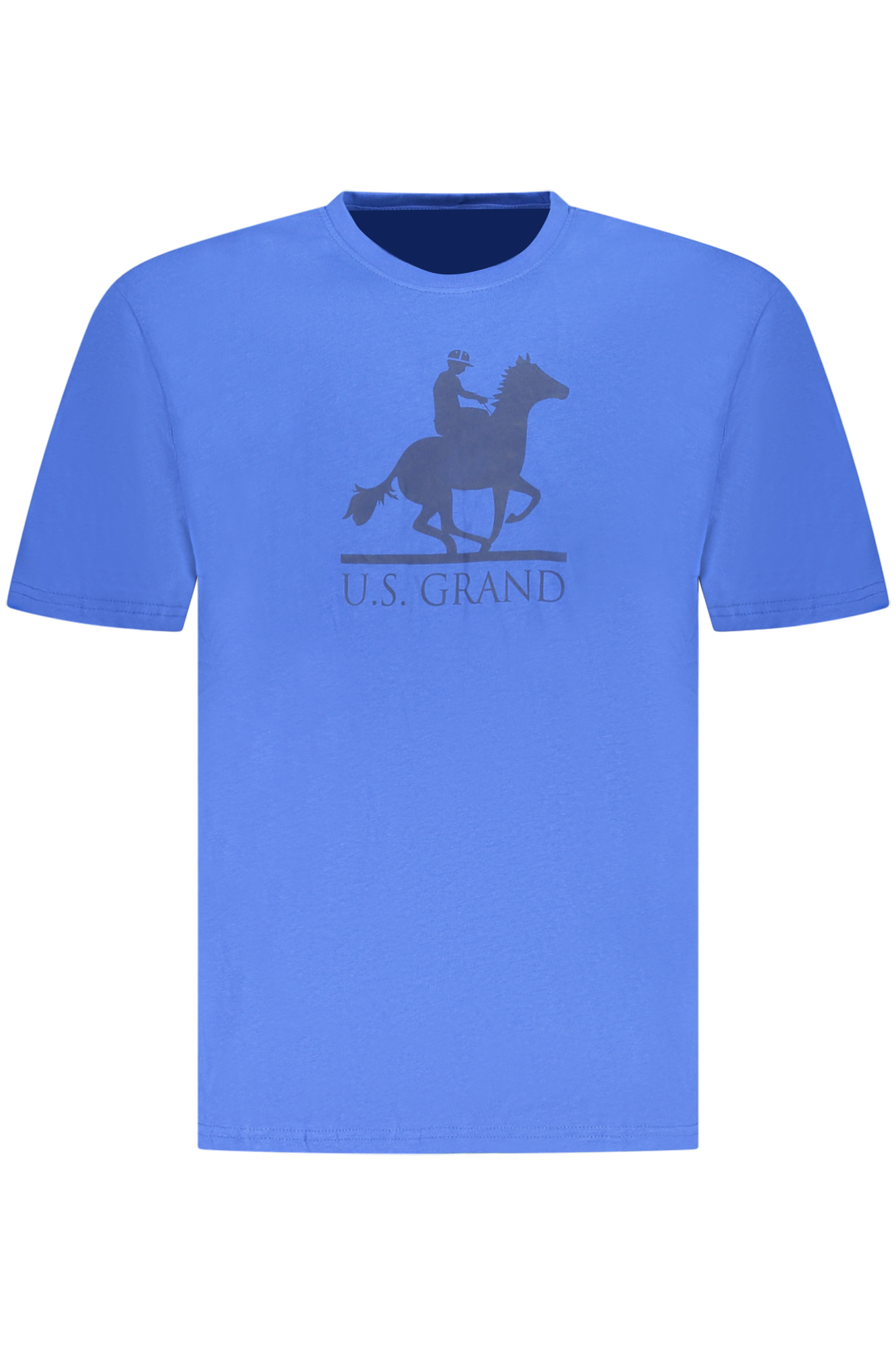 US GRAND MEN SHORT-SLEEVE T-SHIRT BLUE