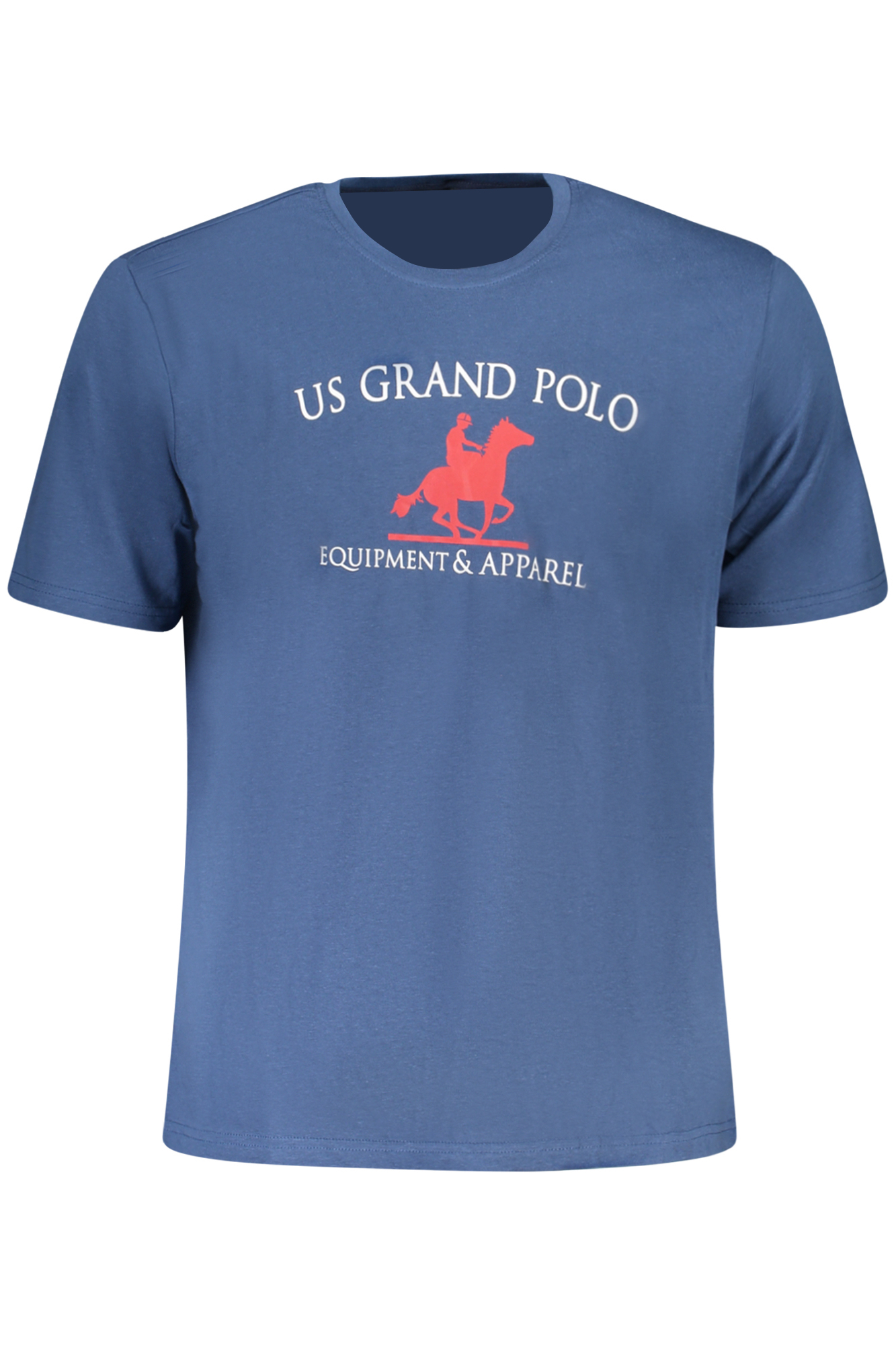 US GRAND MEN SHORT-SLEEVE T-SHIRT BLUE
