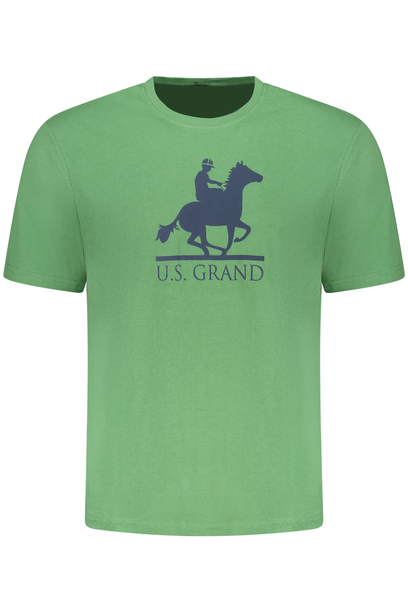 US GRAND MEN SHORT-SLEEVED GREEN T-SHIRT