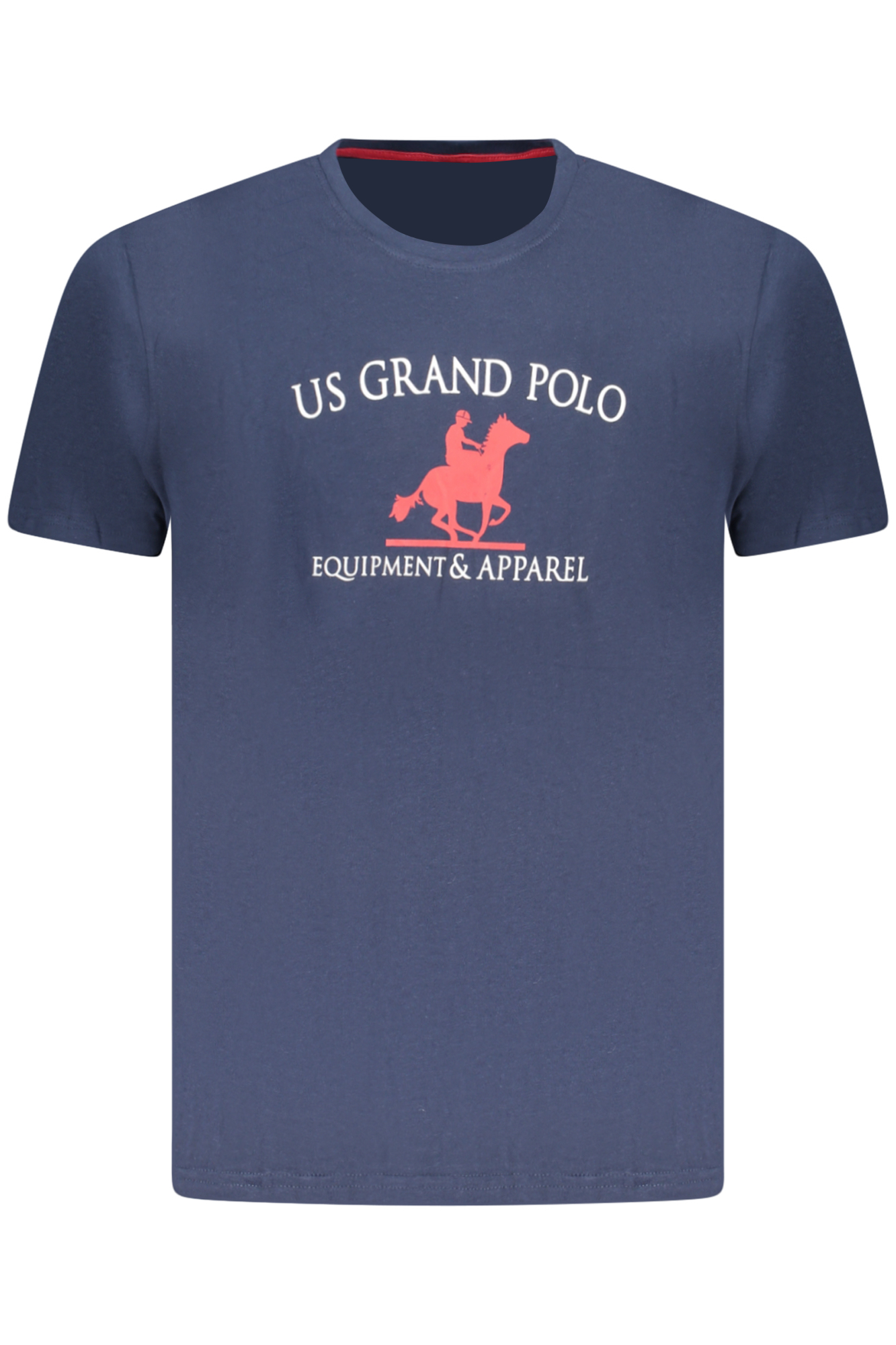 US GRAND MEN SHORT-SLEEVE T-SHIRT BLUE US GRAND MEN SHORT-SLEEVE T-SHIRT BLUE