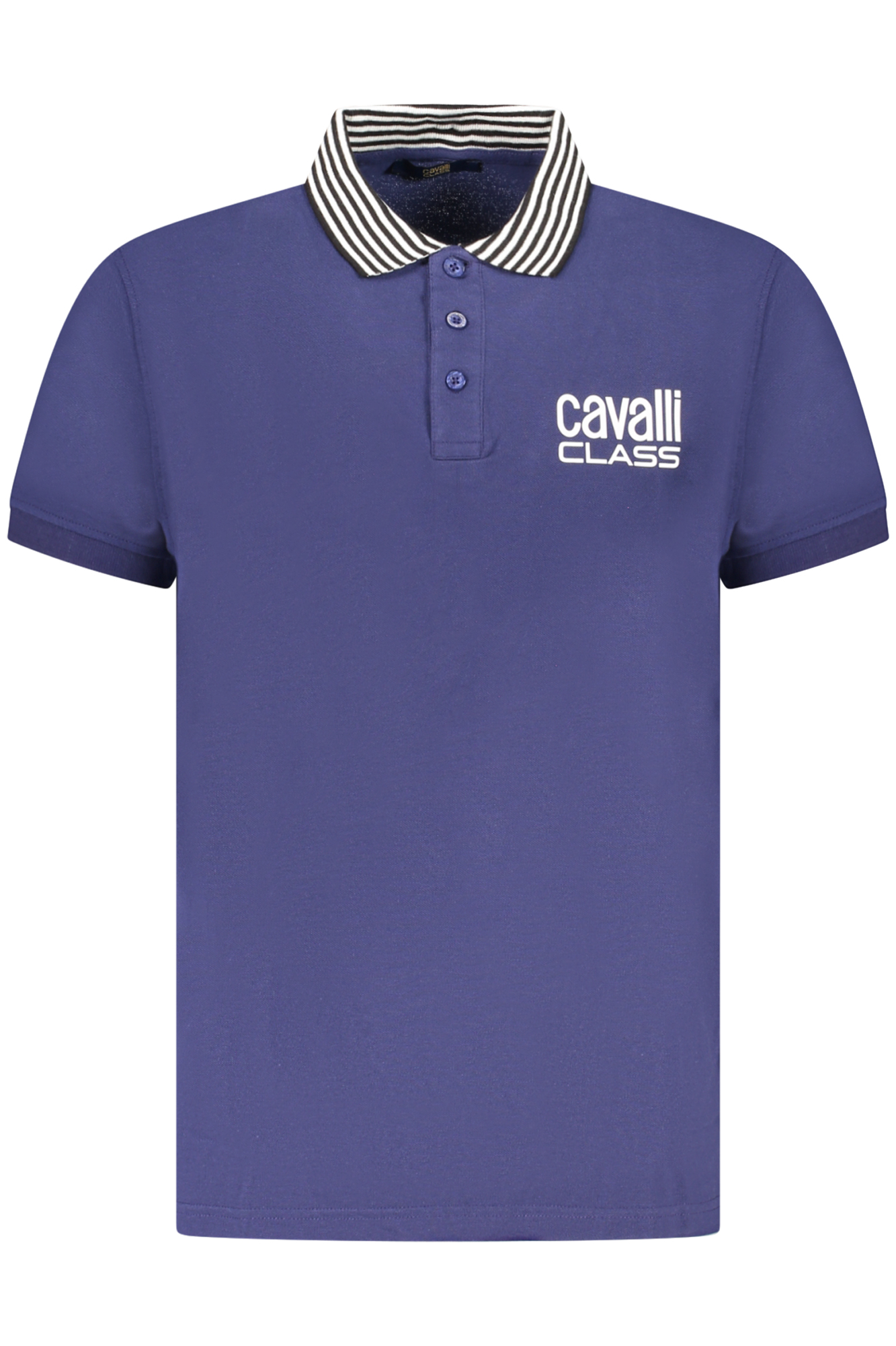 CAVALLI CLASS POLO SHORT SLEEVE MEN BLUE CAVALLI CLASS POLO SHORT SLEEVE MEN BLUE