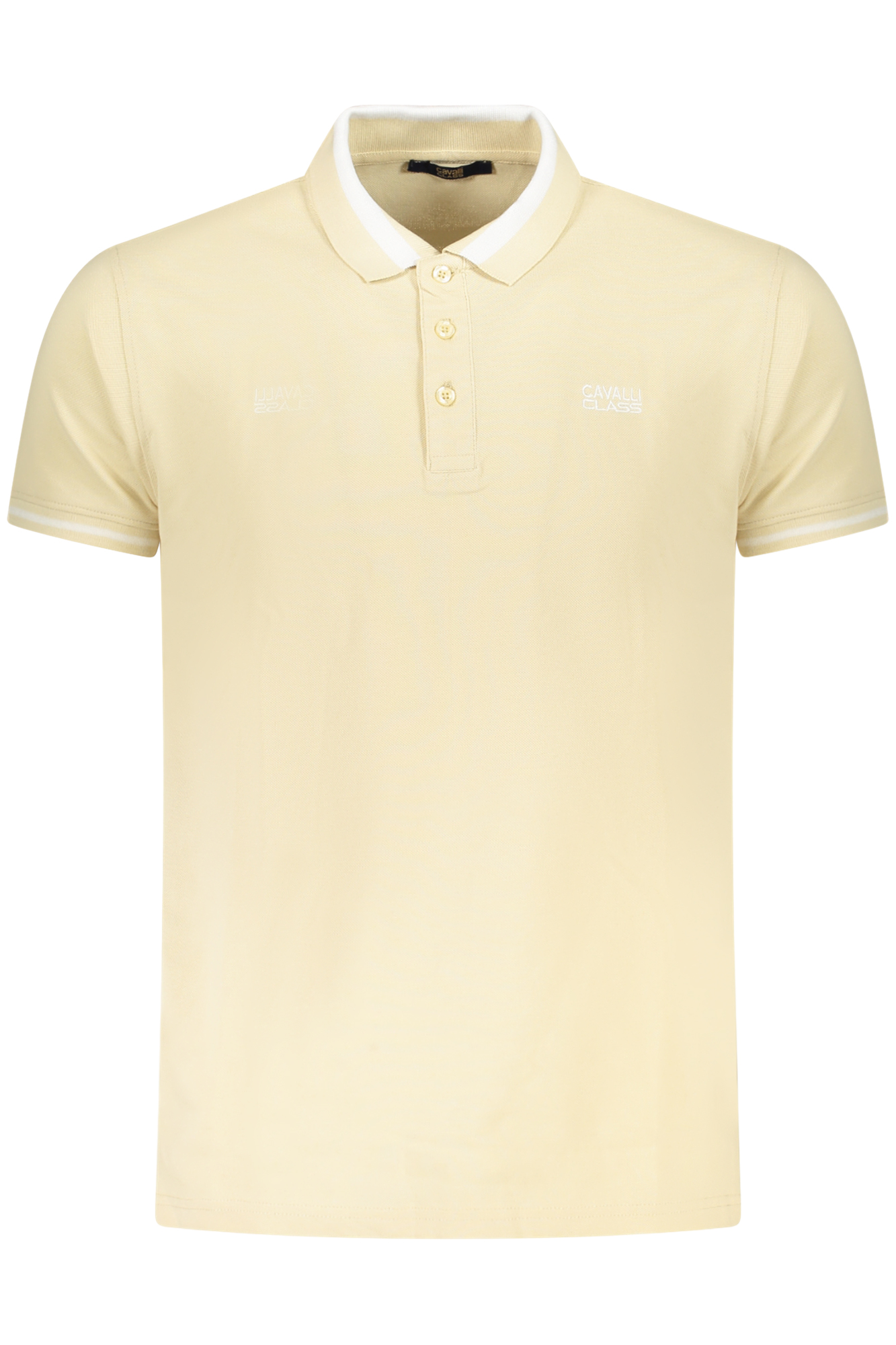 CAVALLI CLASS POLO SHORT SLEEVES MEN BEIGE CAVALLI CLASS POLO SHORT SLEEVES MEN BEIGE