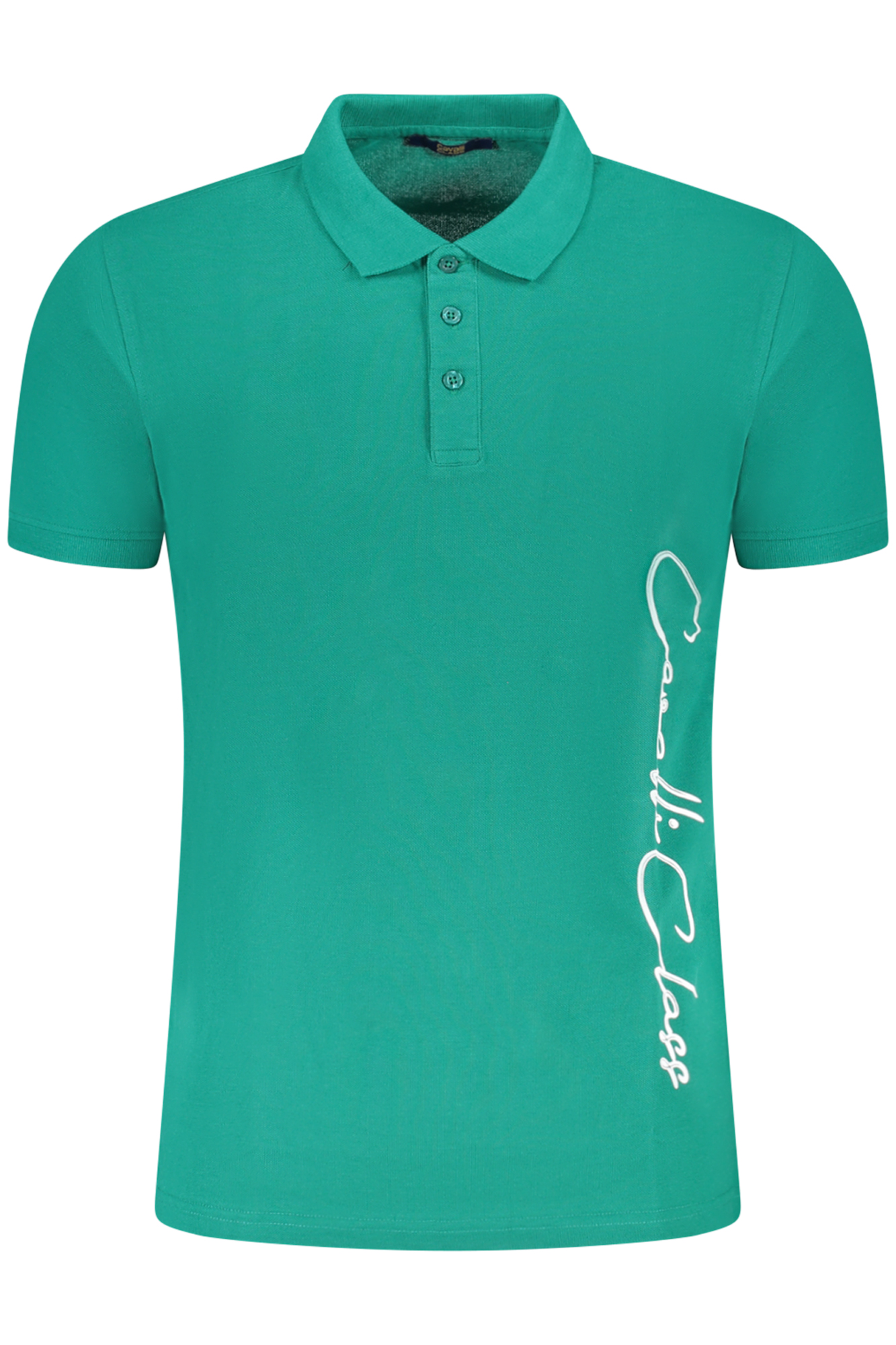 CAVALLI CLASS POLO SHORT SLEEVES MEN GREEN CAVALLI CLASS POLO SHORT SLEEVES MEN GREEN
